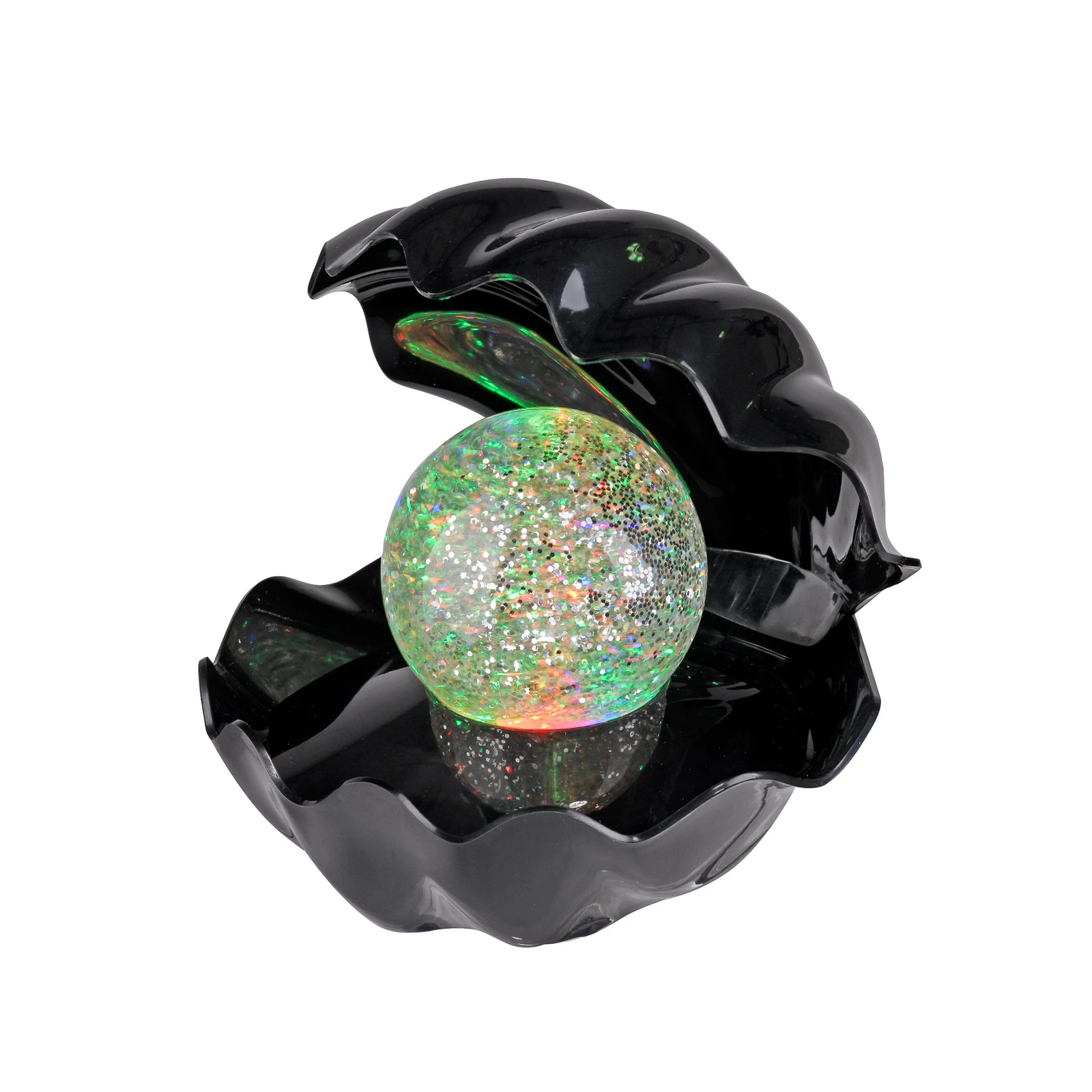 LED-laualamp Arielle, must, patareitoitel või USB-C-ühendusega, RGB