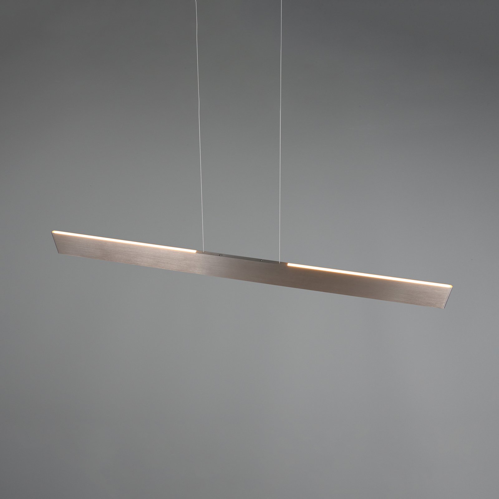 Suspension LED Galway, nickel mat, up/down, CCT, métal