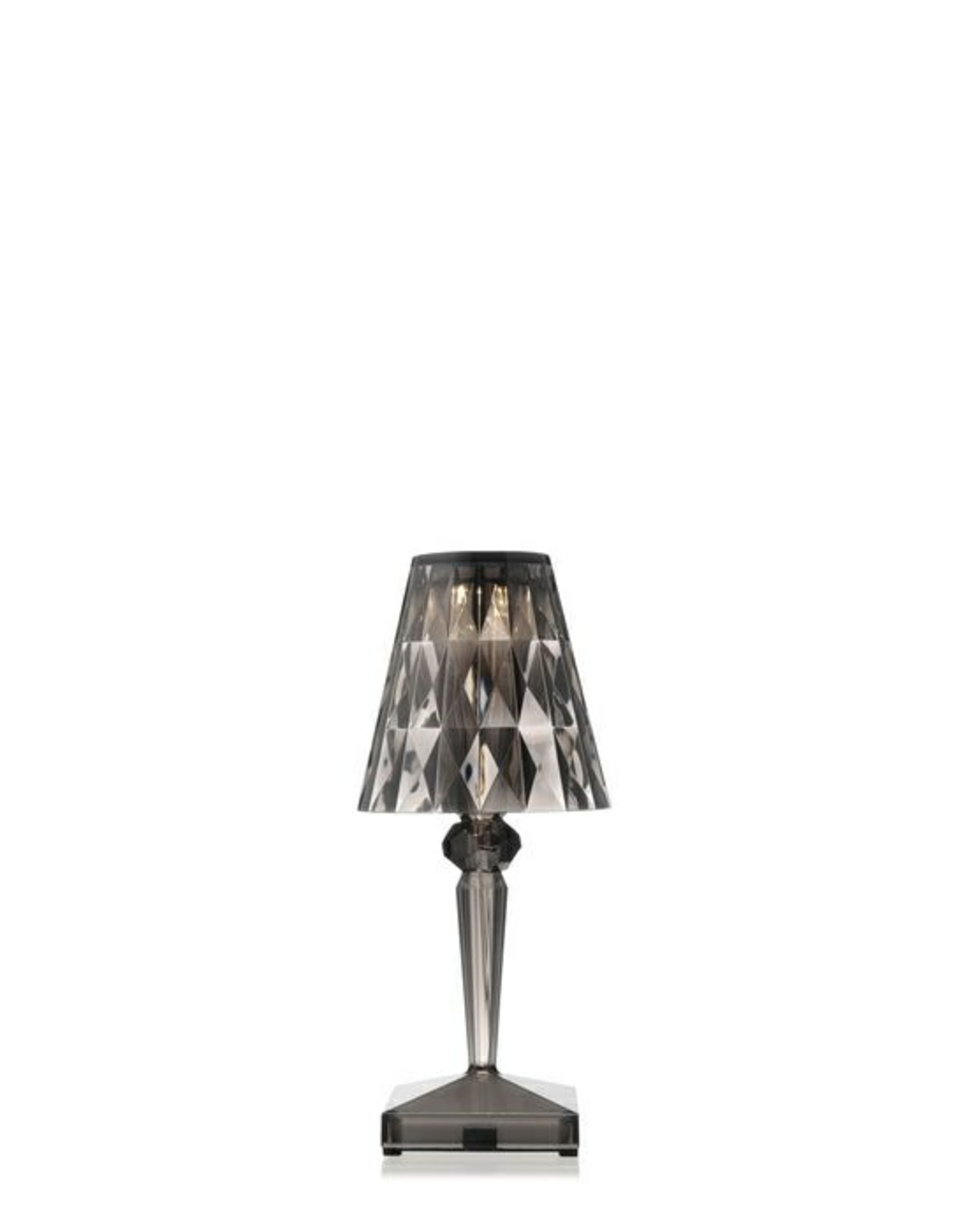 Battery Portable Taffellamp IP54 Smoke - Kartell