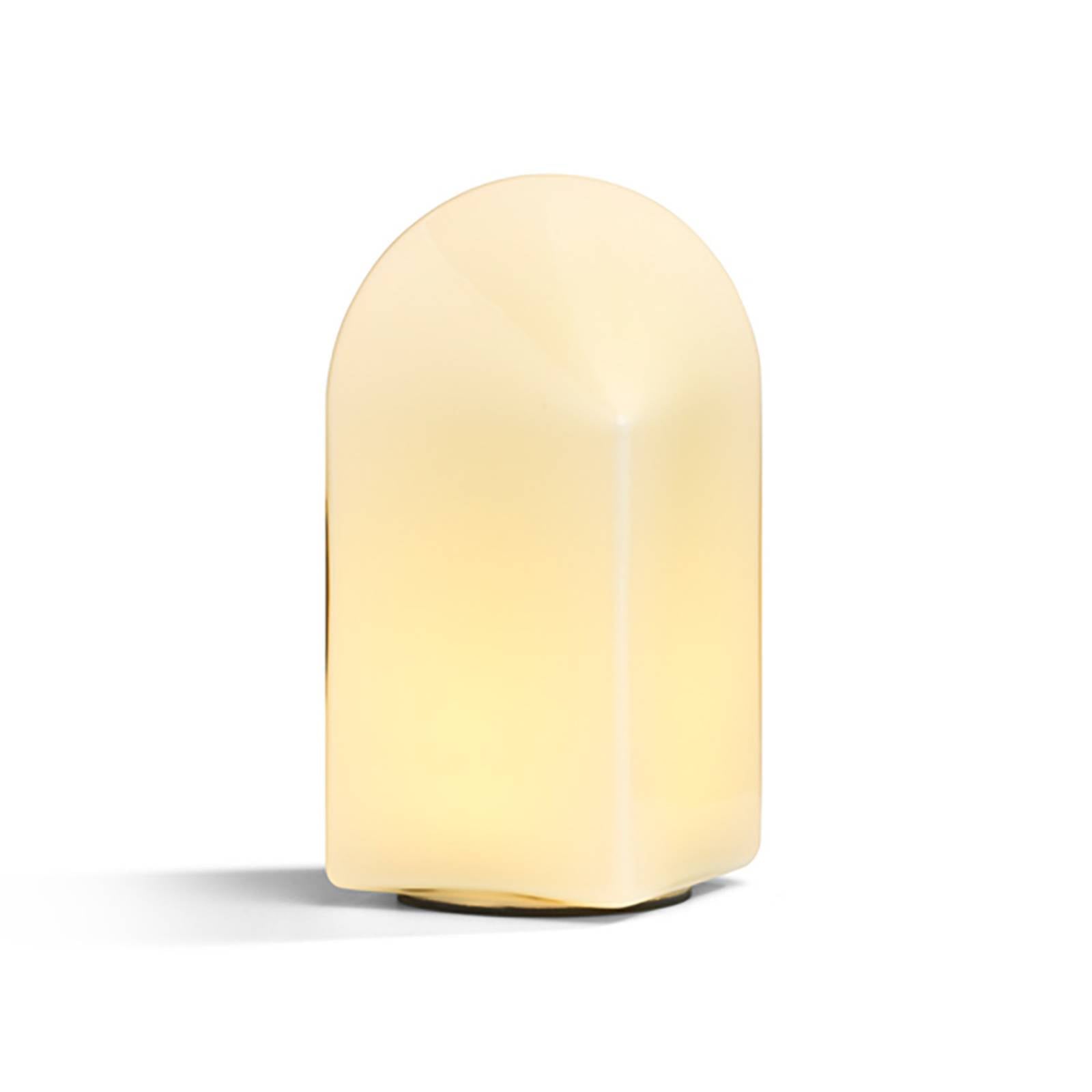 HAY Parade LED-Tischleuchte muschelweiß Höhe 24 cm