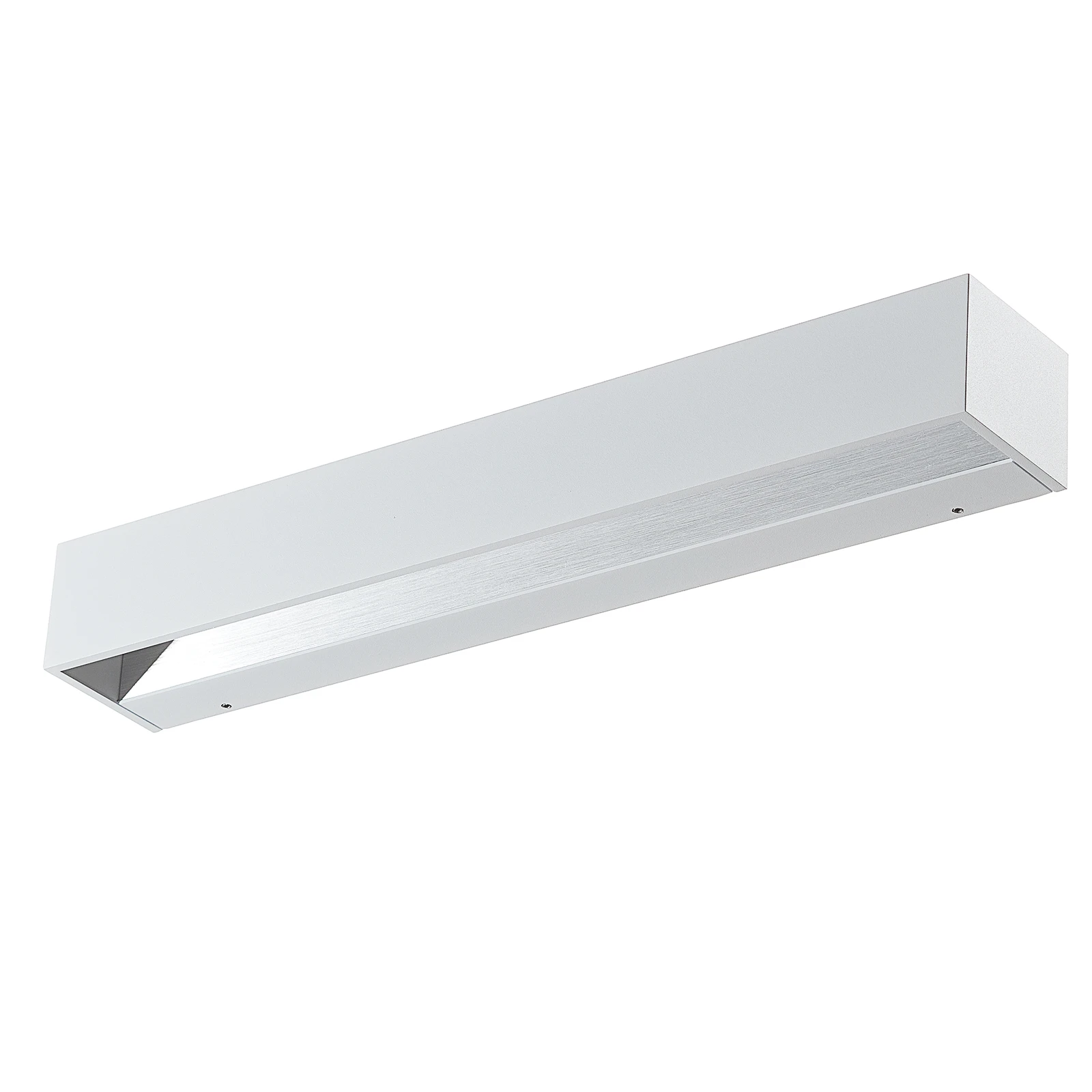 BEGA Studio Line applique large blanche/alu 50 cm