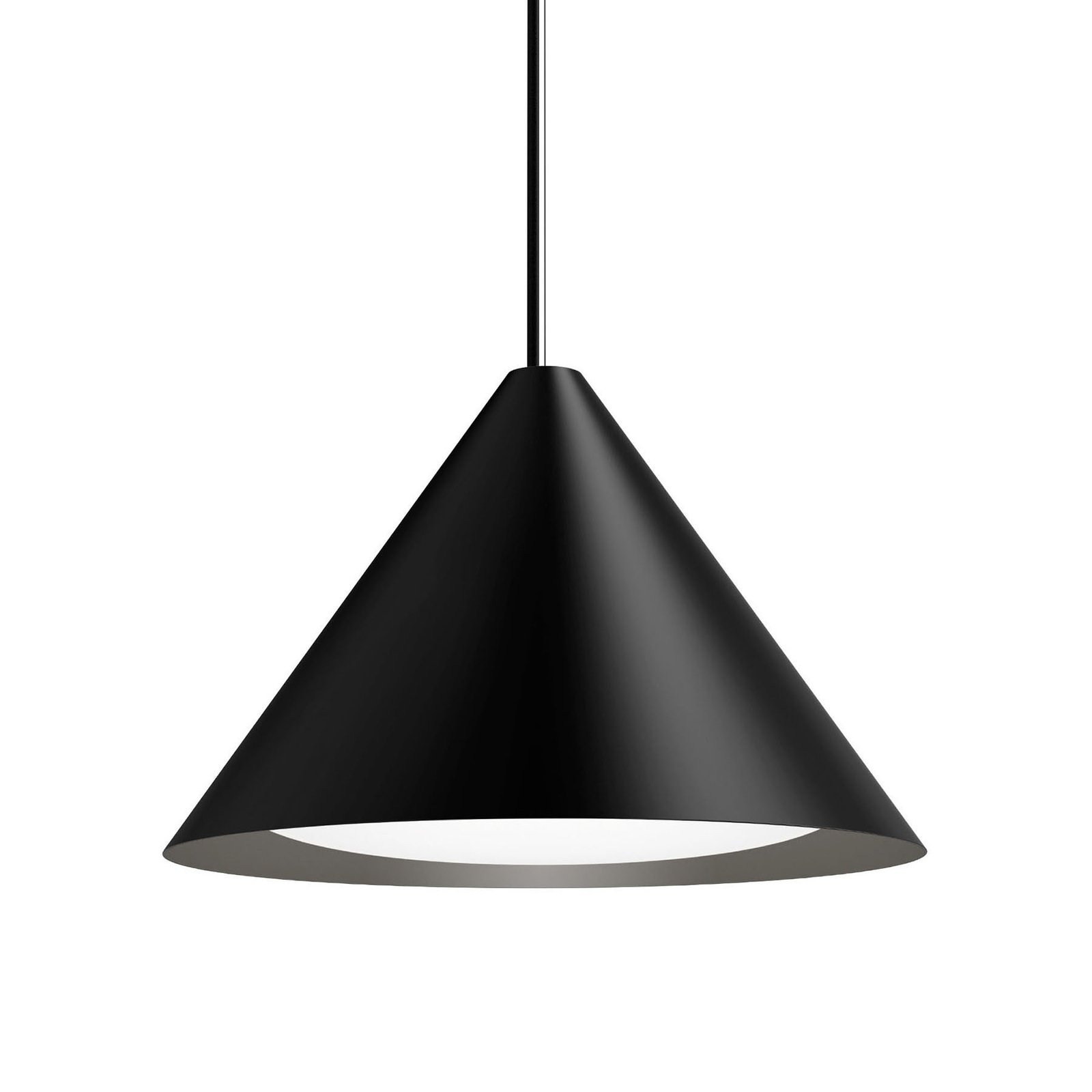 Louis Poulsen Keglen lampa wisząca LED 40cm czarna