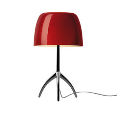 Foscarini Lumiere piccola musta/punainen himmennys