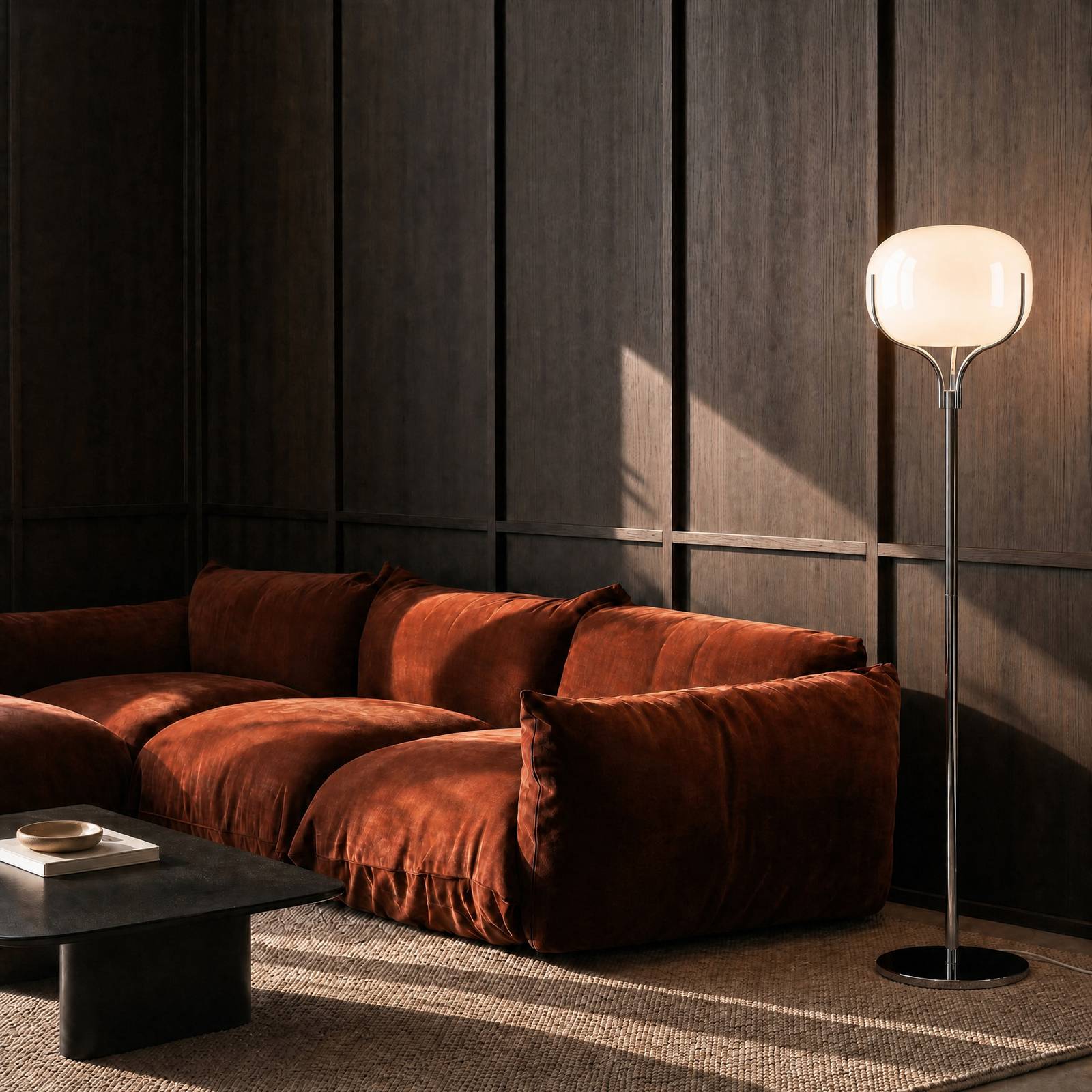 Lampa stojąca Lucande Christo, wysokość 160 cm, chrom/biały, szkło