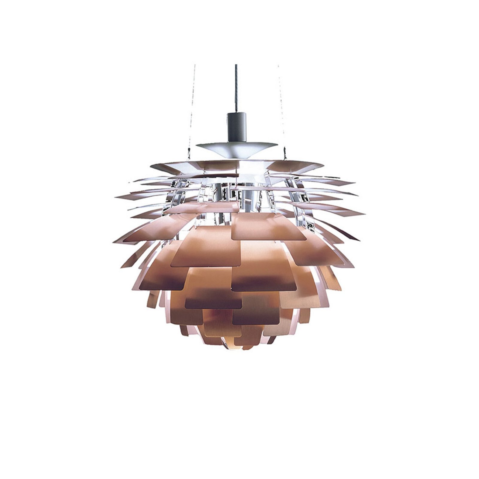 PH Artichoke Taklampa Ø480 Copper - Louis Poulsen