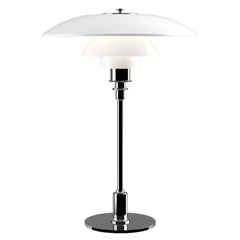 Louis Poulsen – PH 3½-2½ Tischleuchte High Lustre Chrome Plated