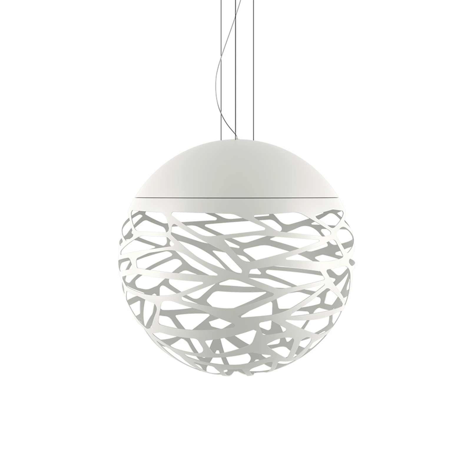 Kelly SO4 Large Sphere Lustră Pendul White - Lodes