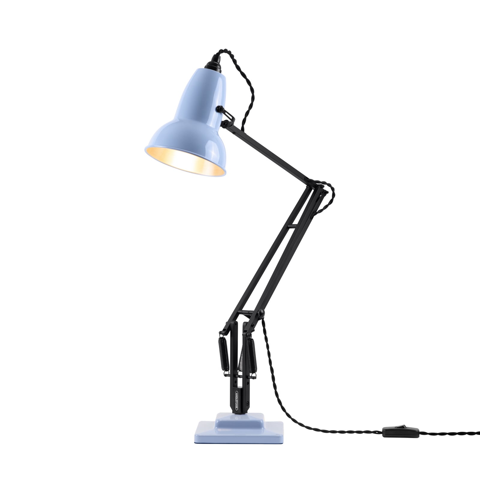 Original 1227 pöytälamppu, opaalinsininen/musta, 49 cm – Anglepoise Original 1227 pöytälamppu, opaalinsininen/musta, 49 cm – Anglepoise