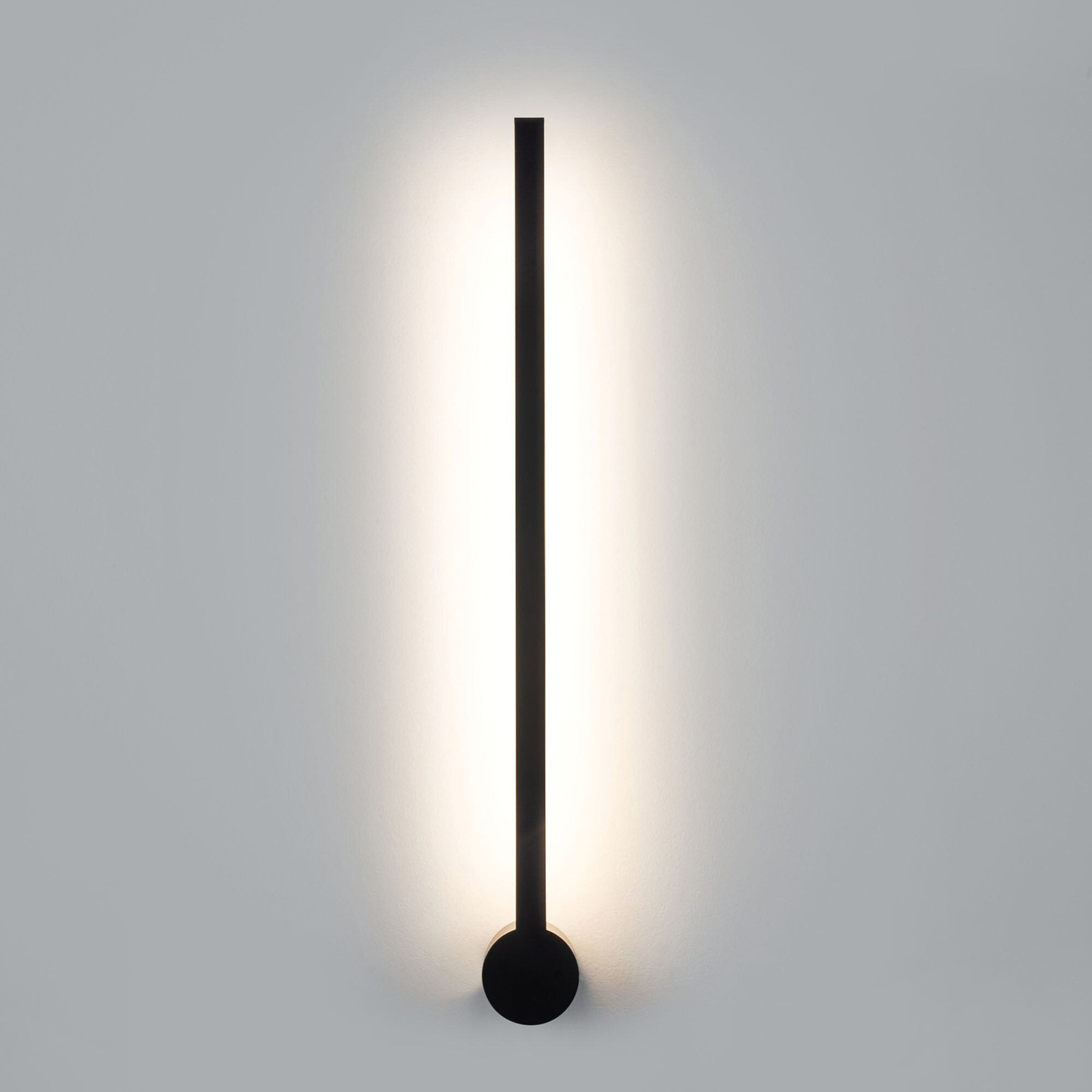 Forlight LED bathroom wall lamp Passeggio Nova, 60 cm, black