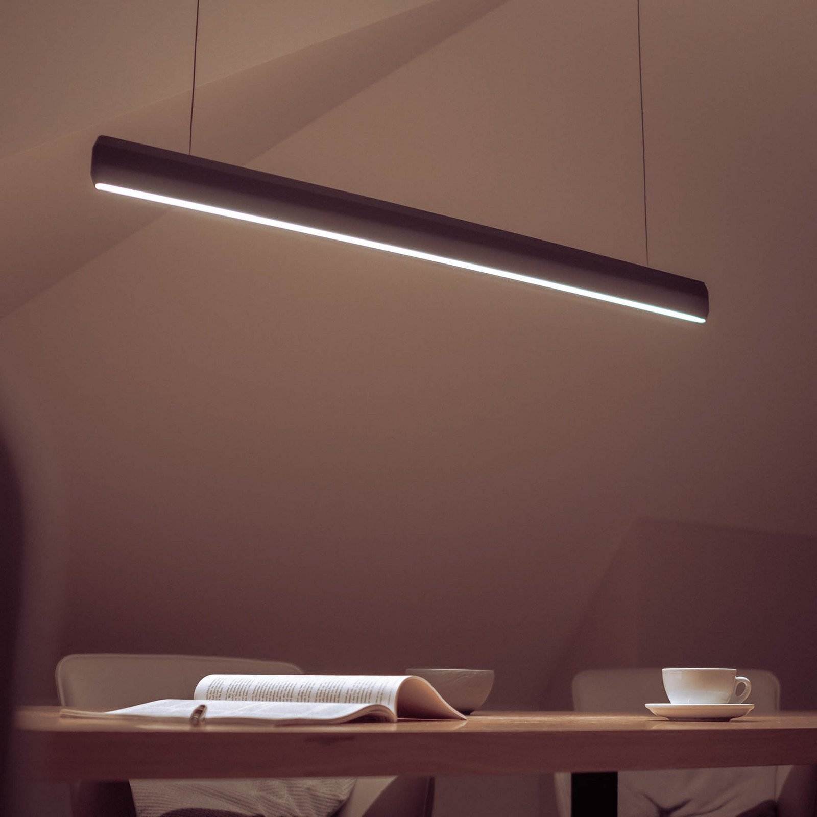 HEAVN Pure lungime 95 cm suspensie 140-240 cm - Studiu / Birou - design - alb negru - Metal