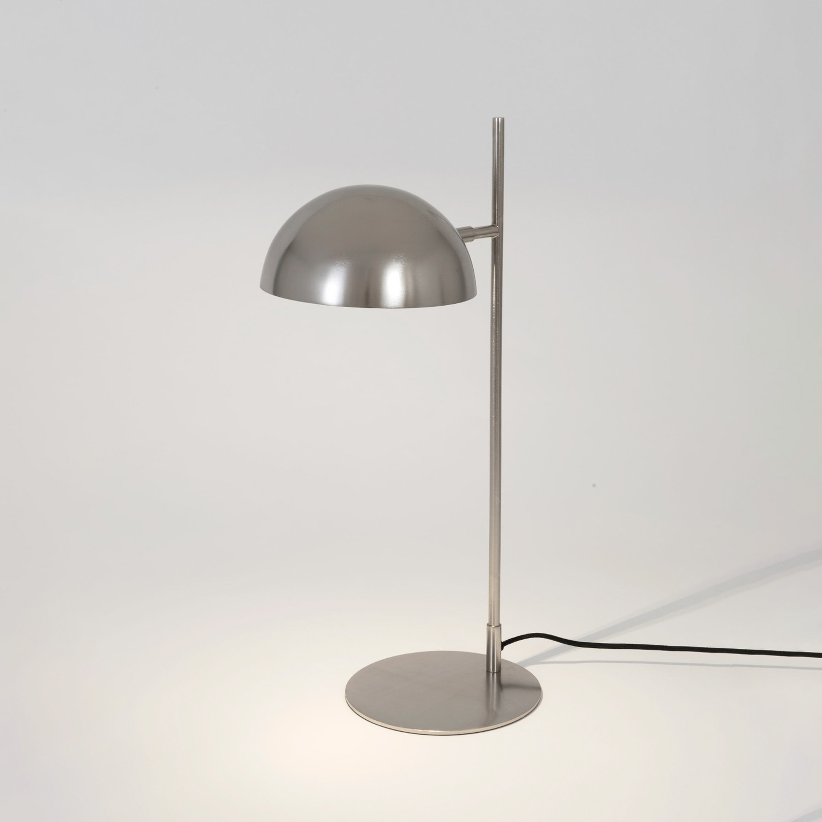 Miro asztali lámpa, ezüst színű, magasság 58 cm, vas/réz