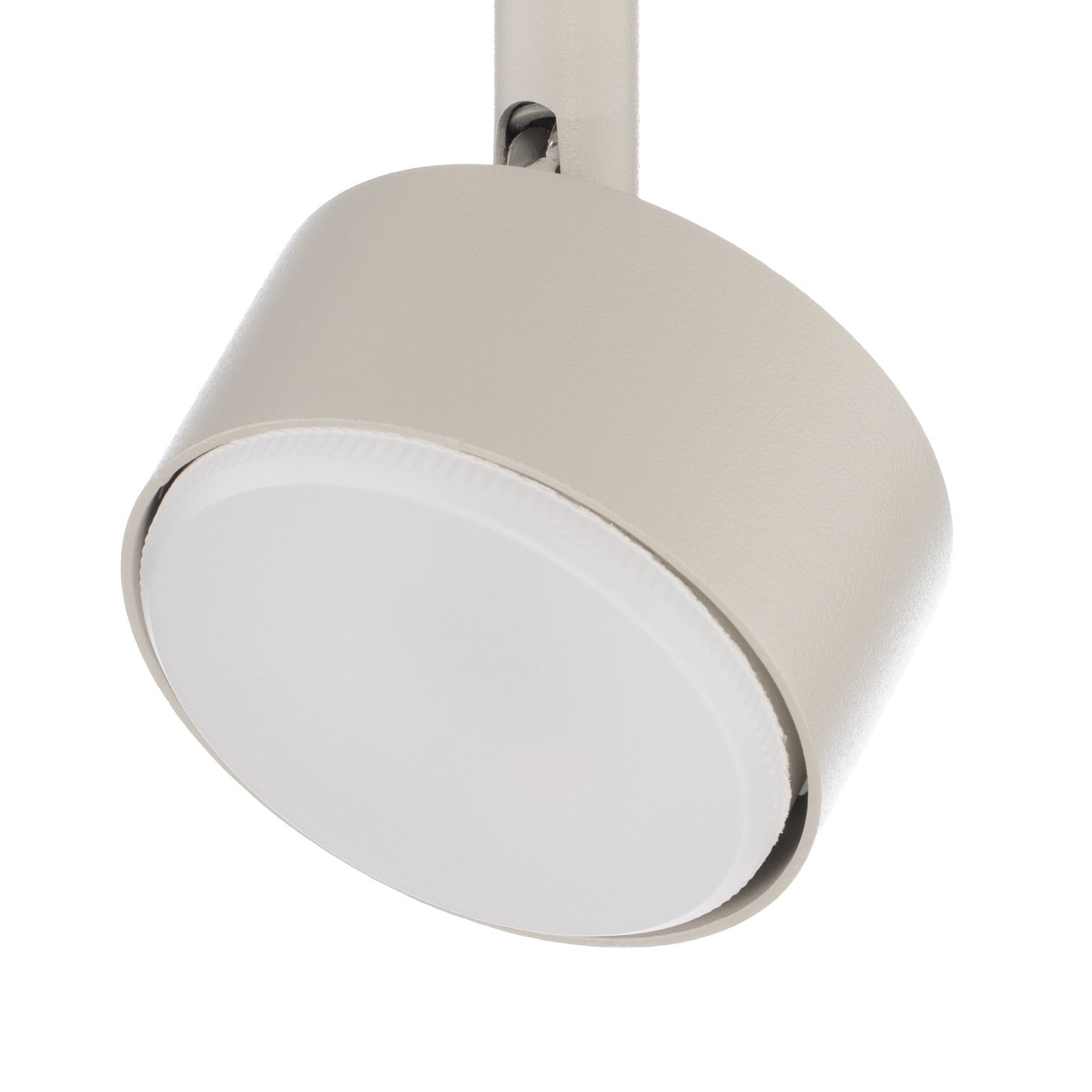 Deckenstrahler Nemo, 1-fl., grau-beige, beweglich, GX53