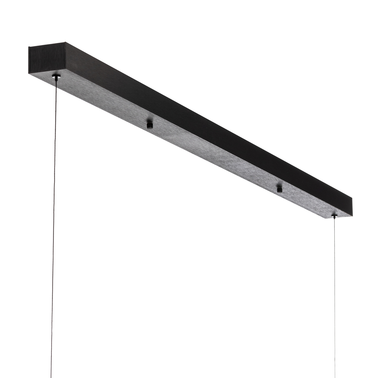 Quitani Lysia LED-Pendel, oxidiert/schwarz, 148 cm