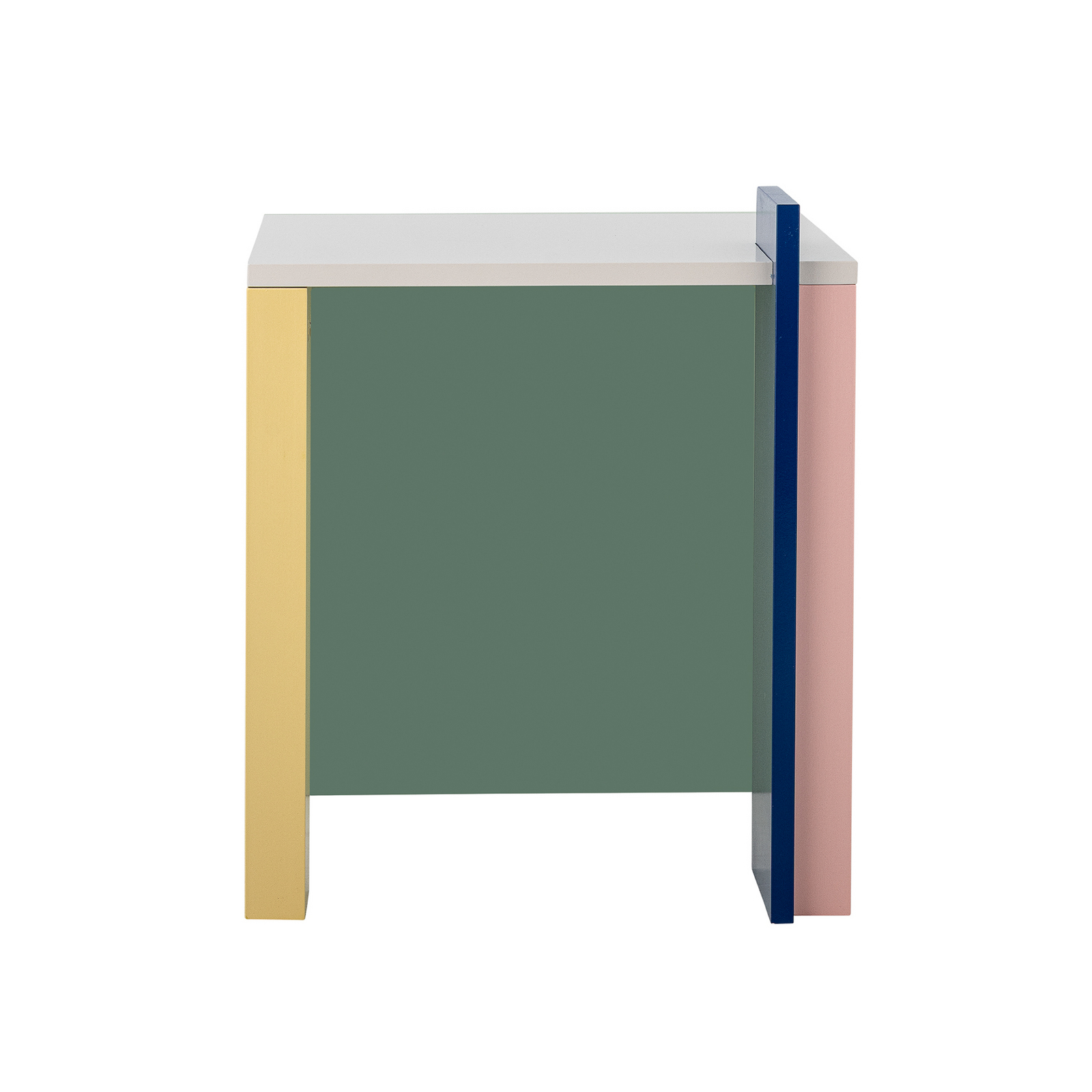 Odkladací stolík Banjo, farebný, výška 48 cm, MDF – Bloomingville