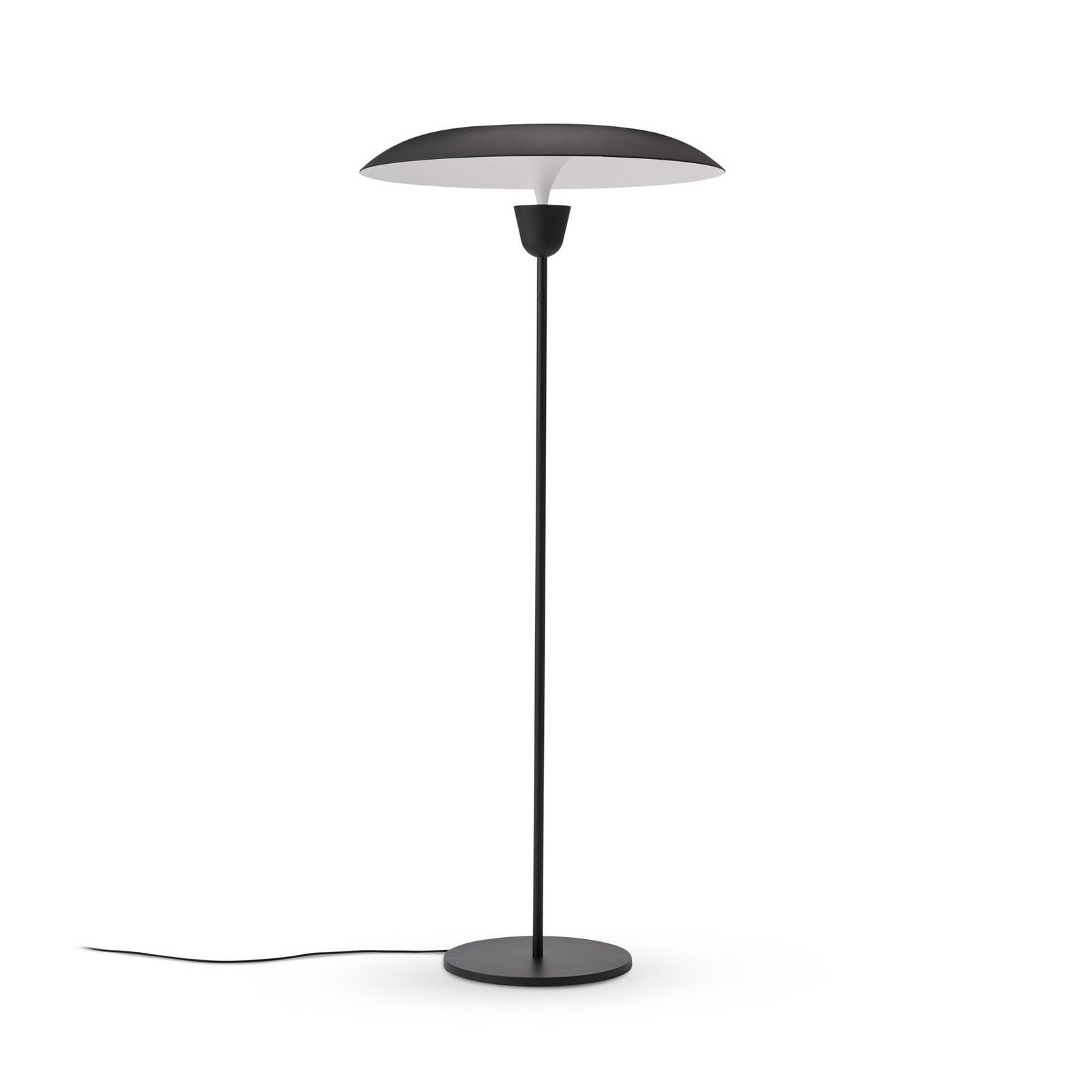 NEW WORKS LED-Stehleuchte Kantarell, schwarz, dimmbar, 127cm