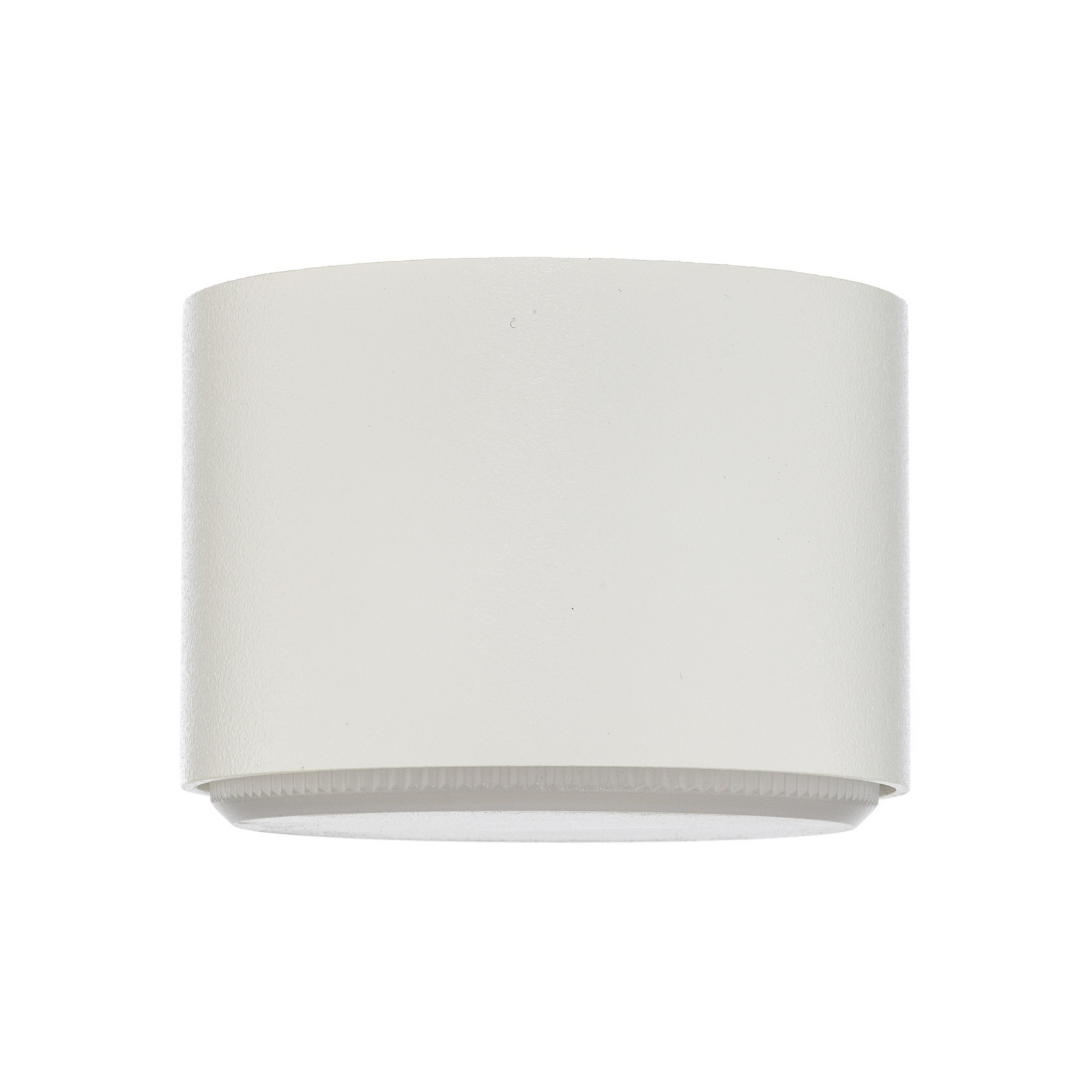 Plafonieră Tubo S, albă, oțel, Ø 8 cm, GX53