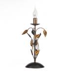 Tischleuchte Collana Metall einflammig bronze