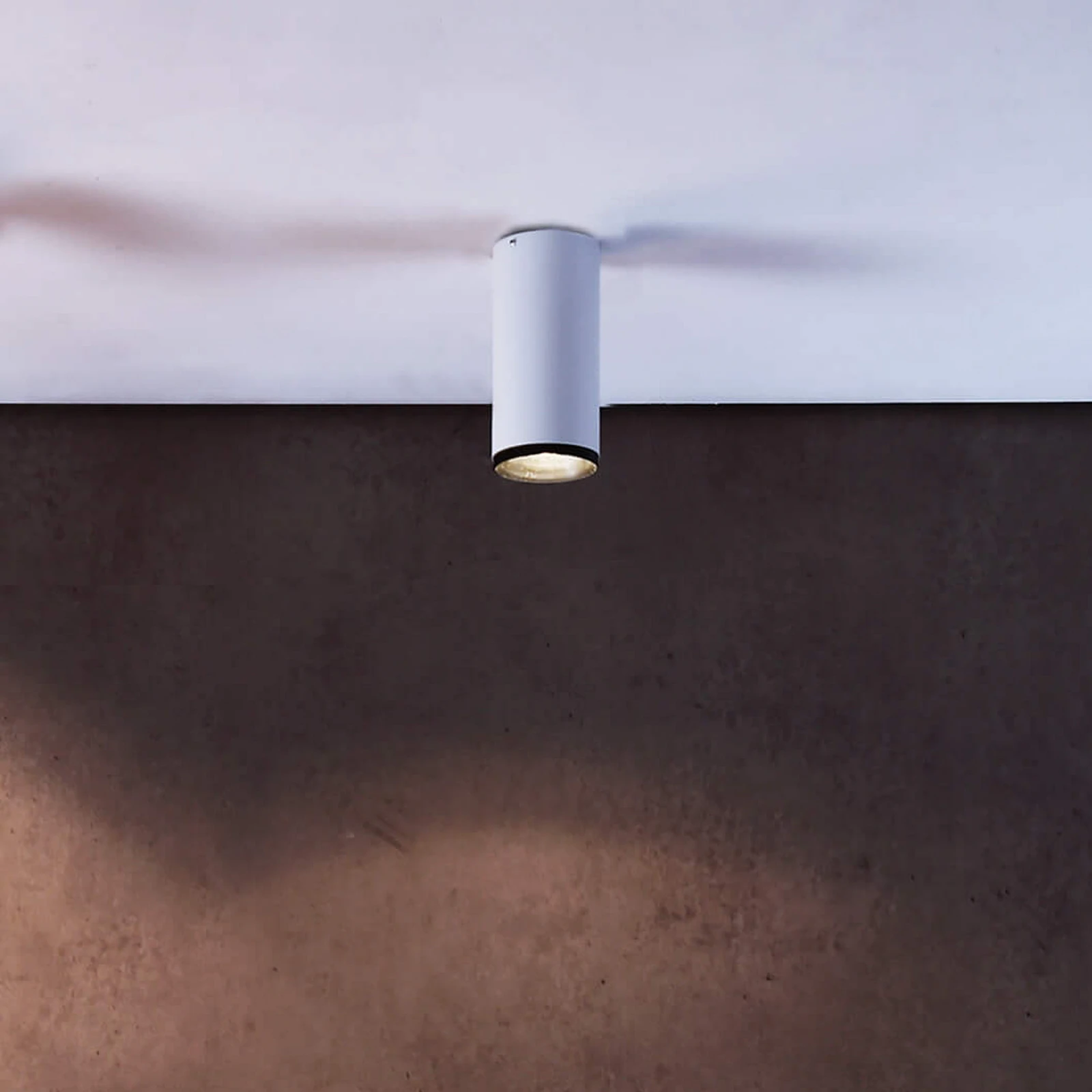 LED-Anbaudownlight Lucea 10 W weiß