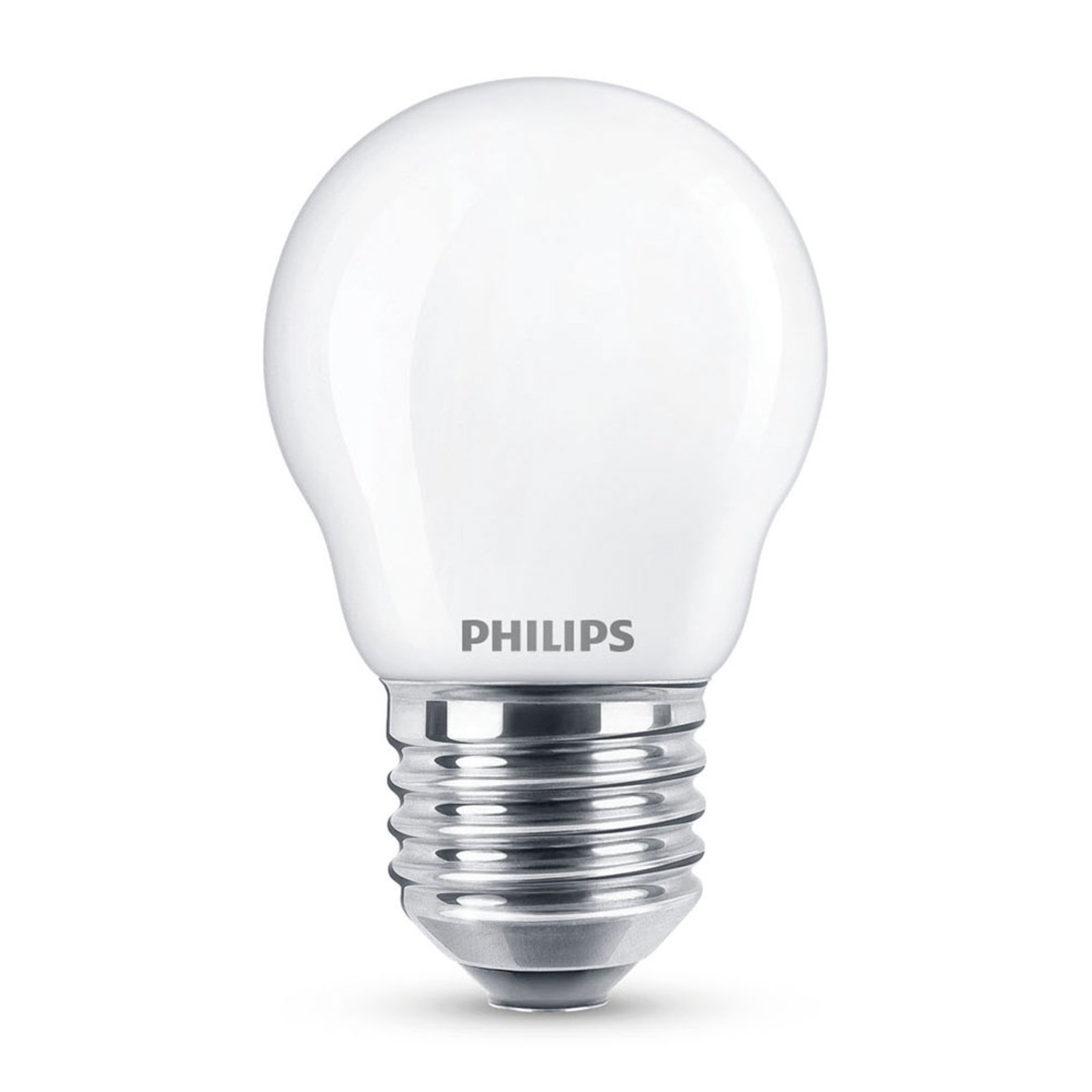 "Philips LED Classic WarmGlow" E27 P45 3,4W matinis
