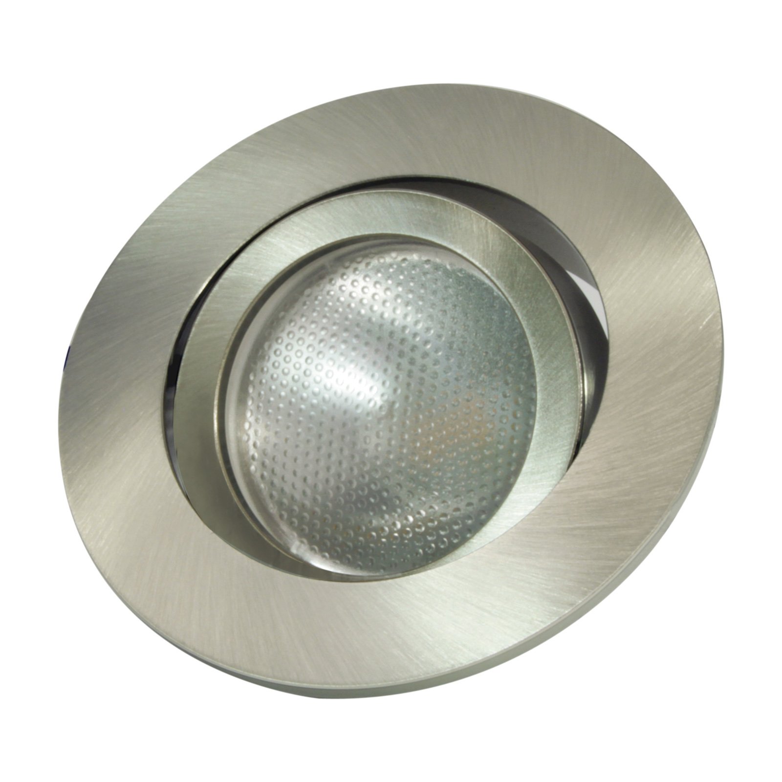 Inel de încastrat cu LED Decoclic GU10/GU5.3, rotund, fier