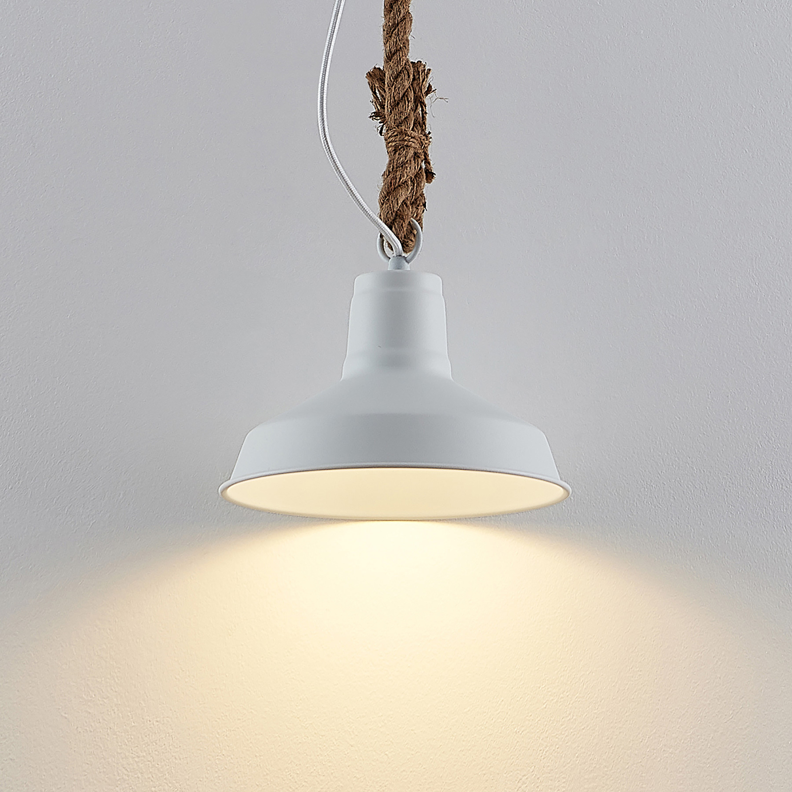 Lindby Calliora Pendellampe mit Seil, einflammig