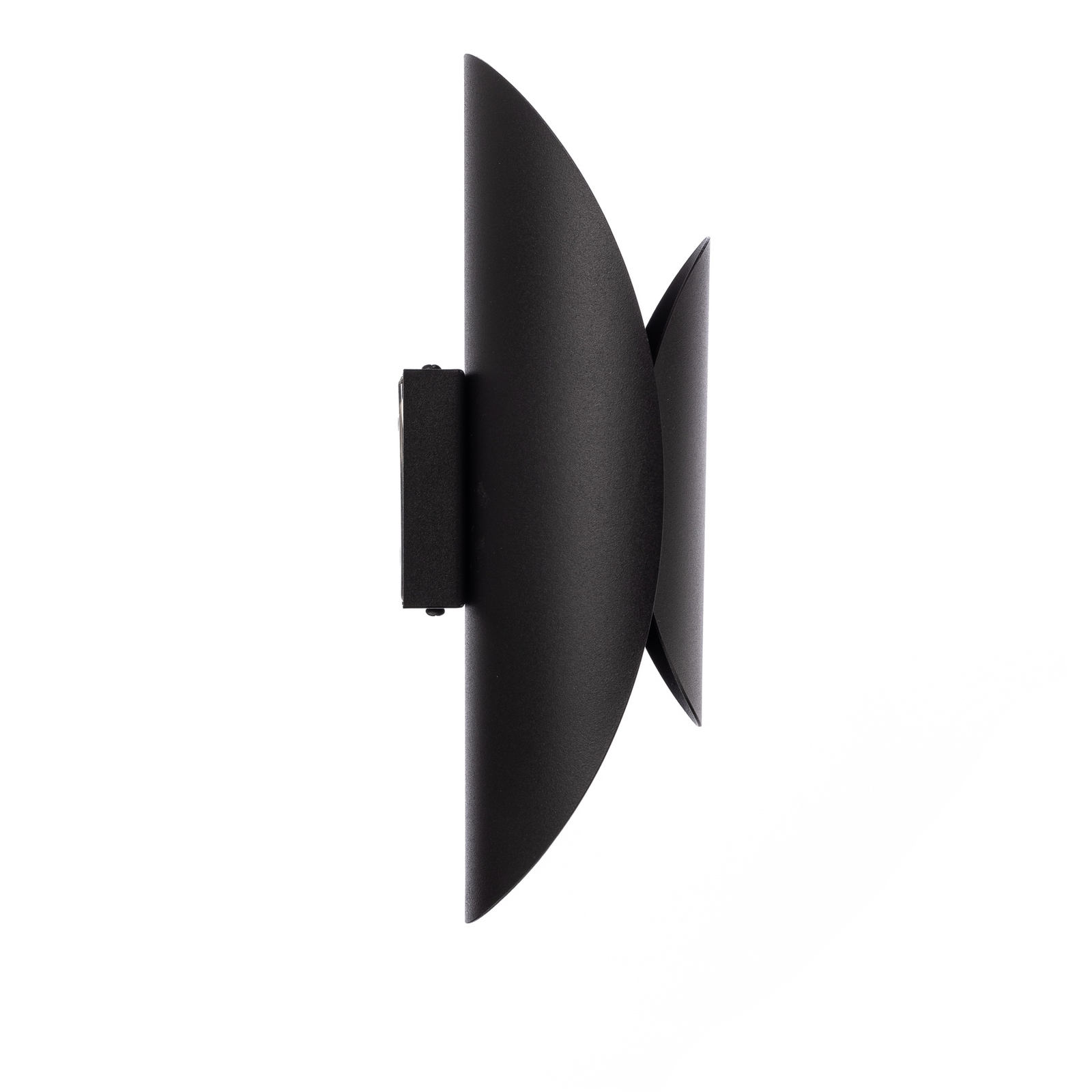 Euluna Faelan wall light with shade, black