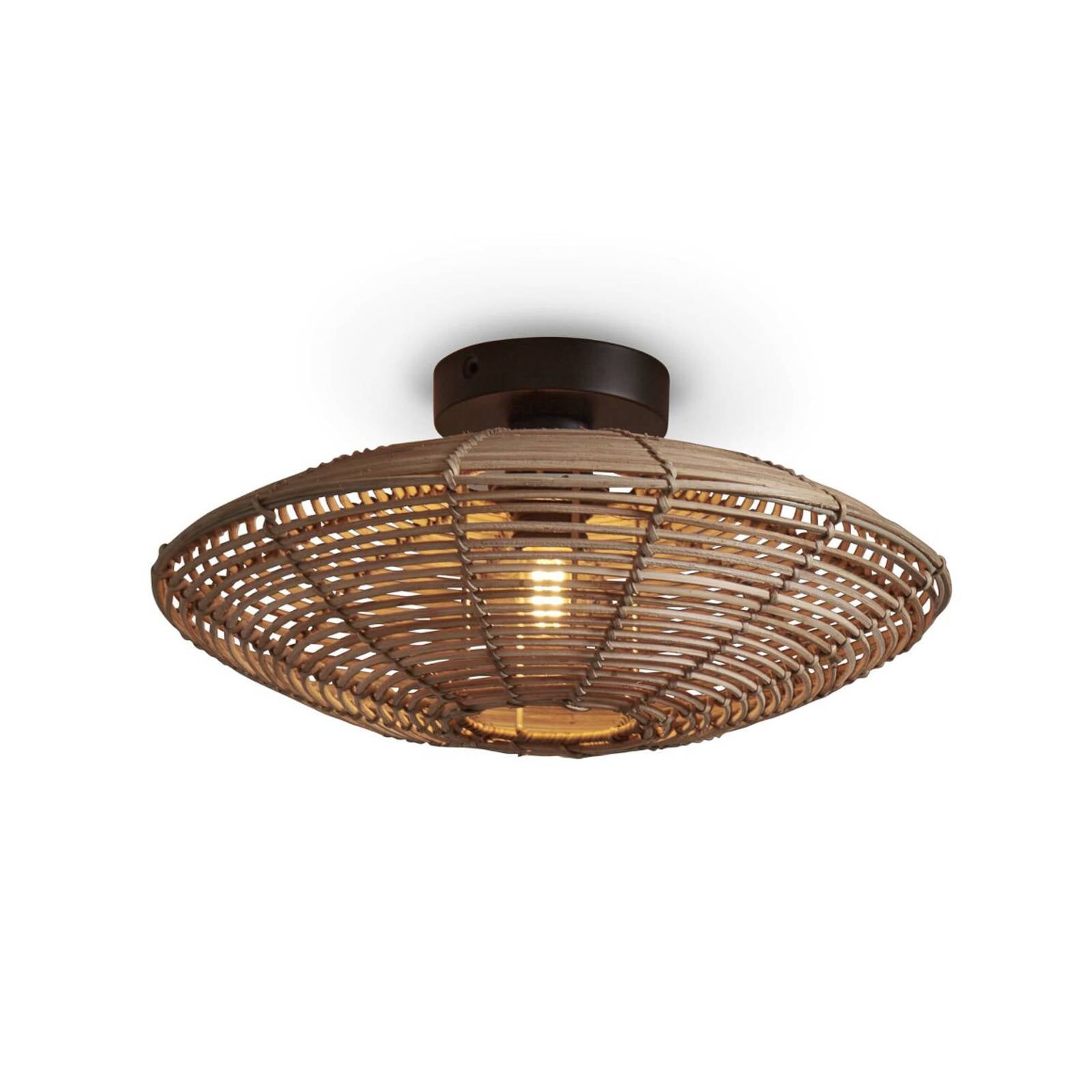 Good&mojo - good&mojo Deckenleuchte Tanami in Natur E27 400mm - brown