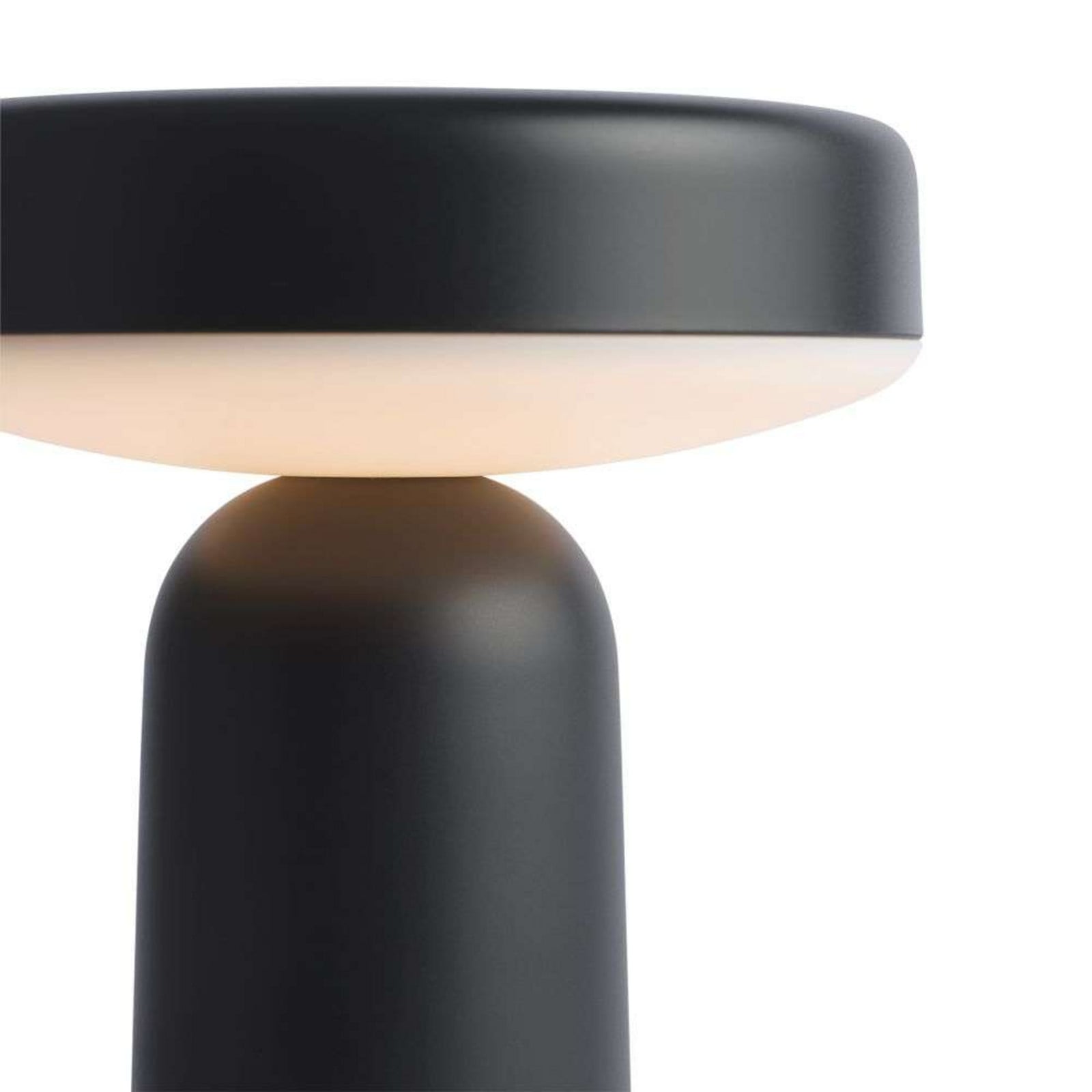 Ease Portable Bordlampe Black Muuto - Stue - Plastik