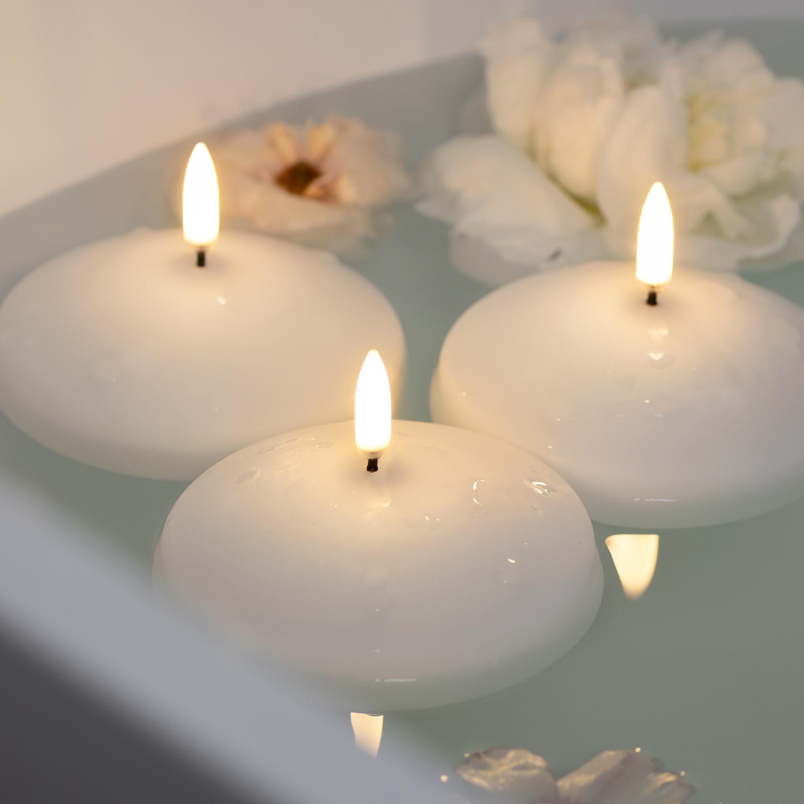 FLOATING Utomhus LED-flytande ljus, vitt - Uyuni Lighting