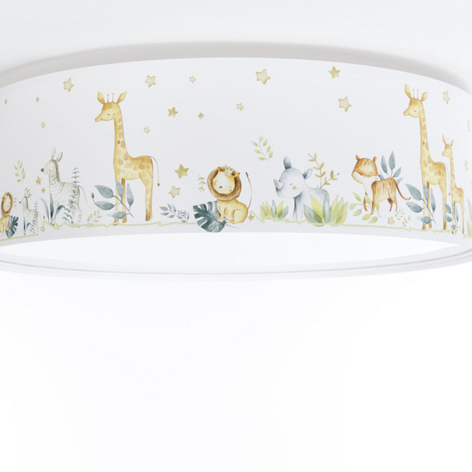 Kinderkamer-plafondlamp Max, Ø 50 cm