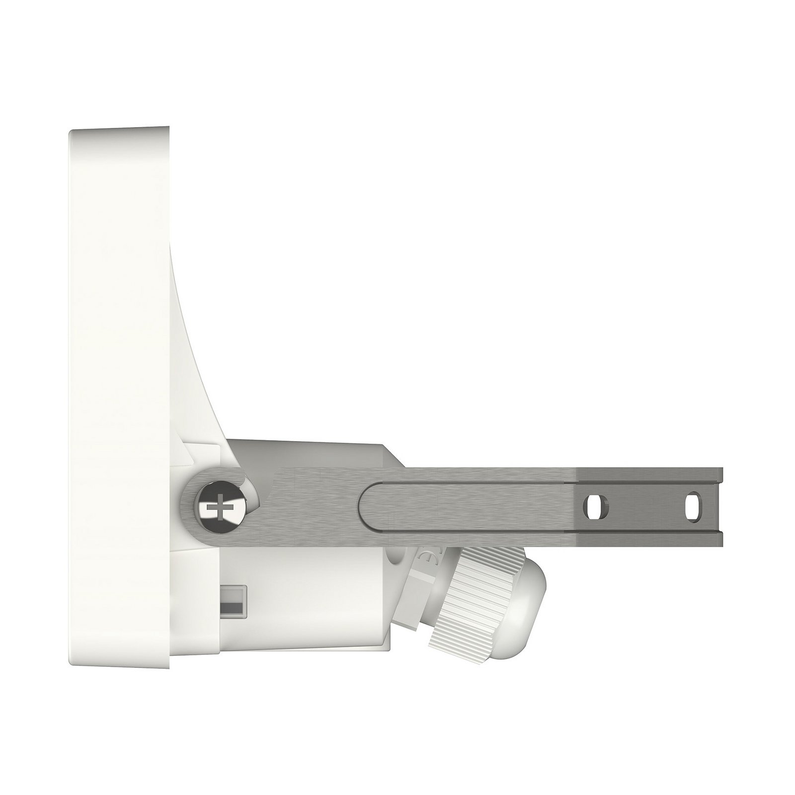 Theben LED vonkajší stenový reflektor theLeda B20 dual, biely, IP65