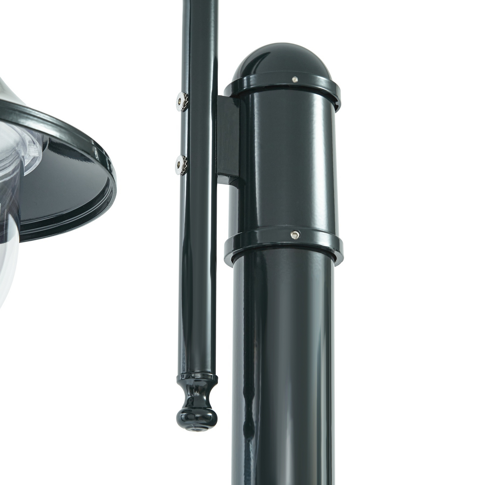 Lindby Außenleuchte Daphne, 220 cm, grün, Metall, E27 Lindby Außenleuchte Daphne, 220 cm, grün, Metall, E27