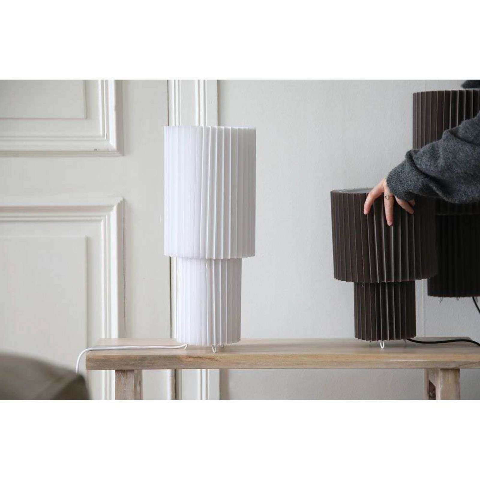 Catis 45 Bordlampe Grey - Markslöjd