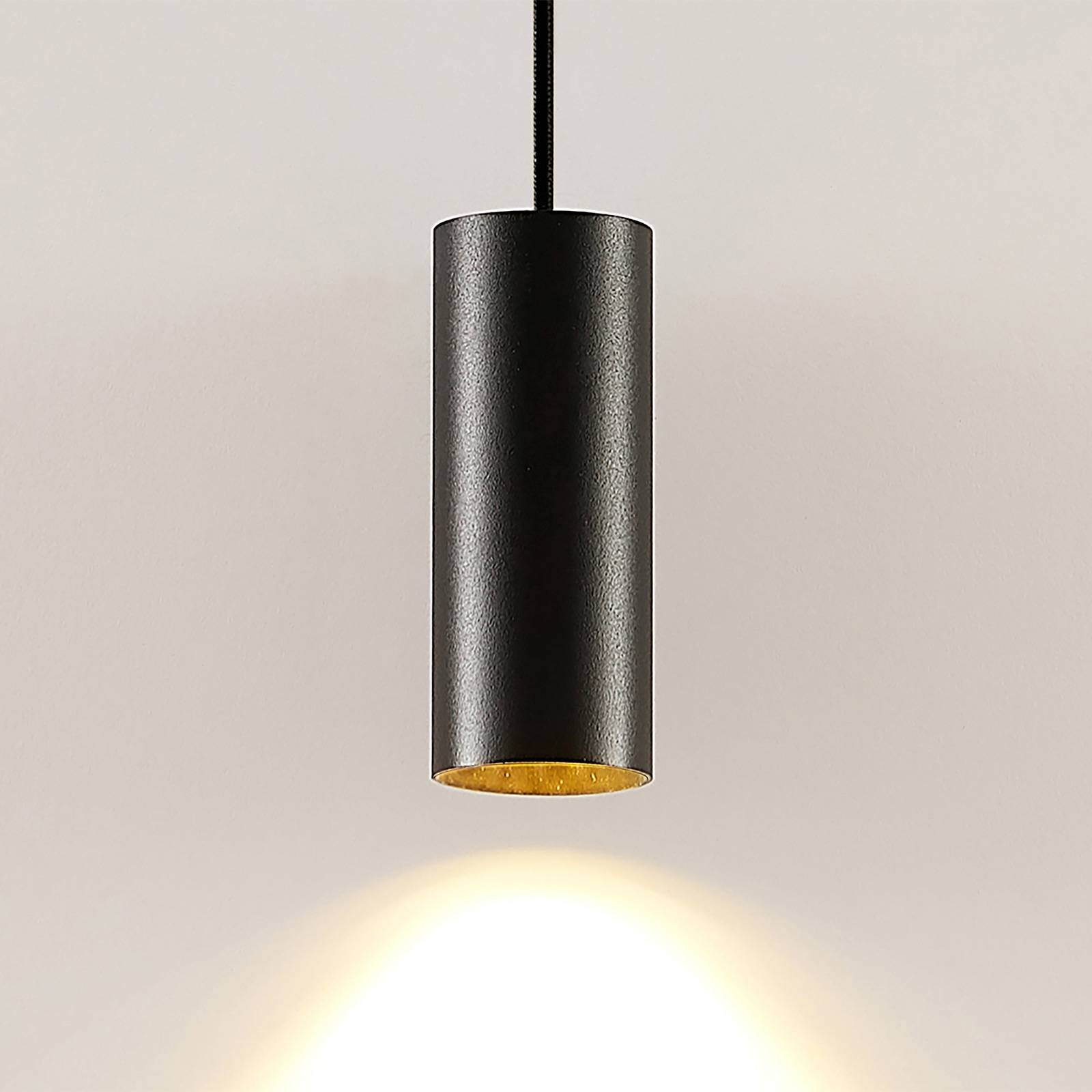 Photos - Chandelier / Lamp Arcchio Ejona pendant lamp, height 15 cm, black 