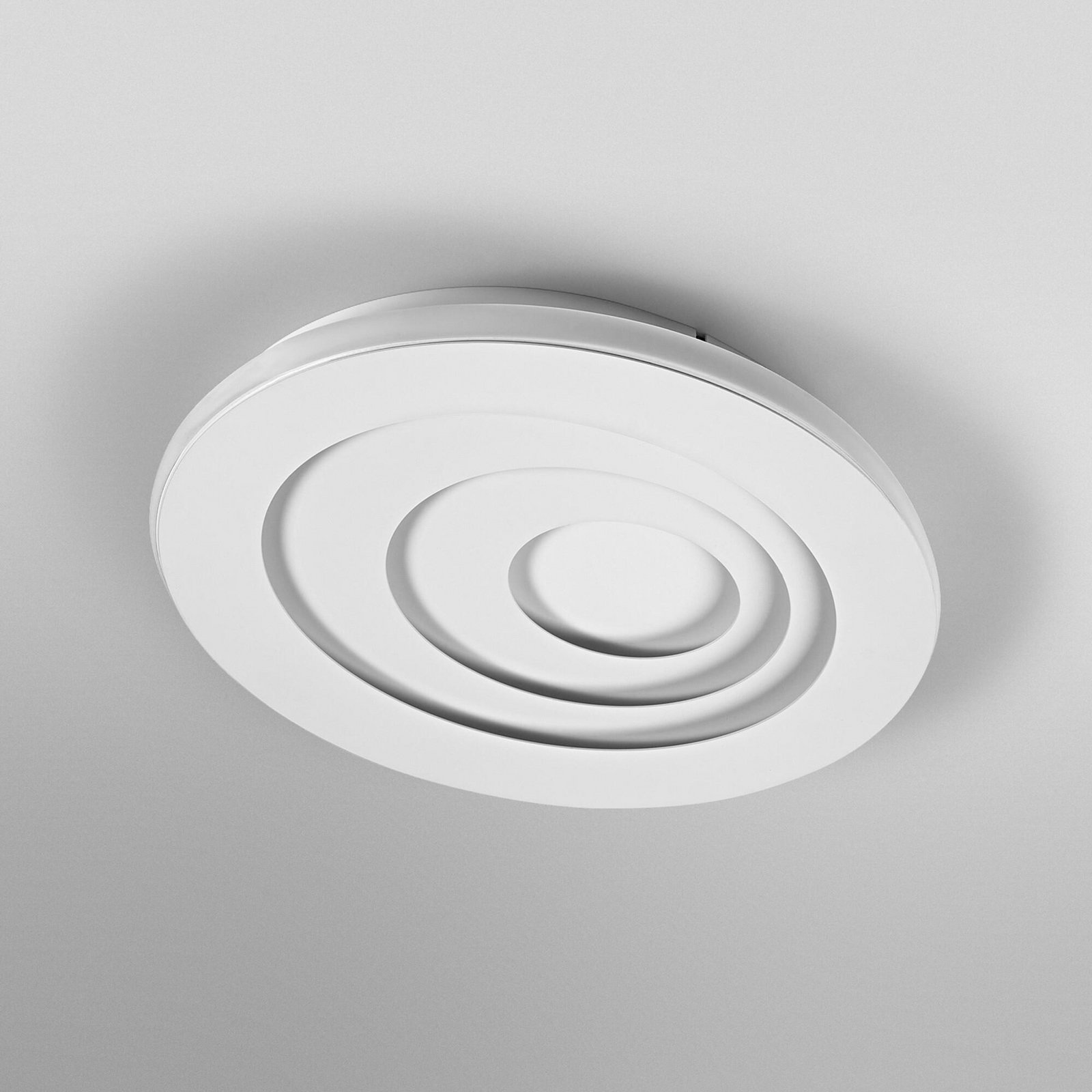 OSRAM LED-Deckenleuchte ORBIS SPIRAL OVAL, Ø 36 cm weiß 27 W