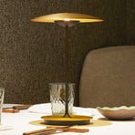 MARSET Ginger LED rechargeable aluminium table lamp