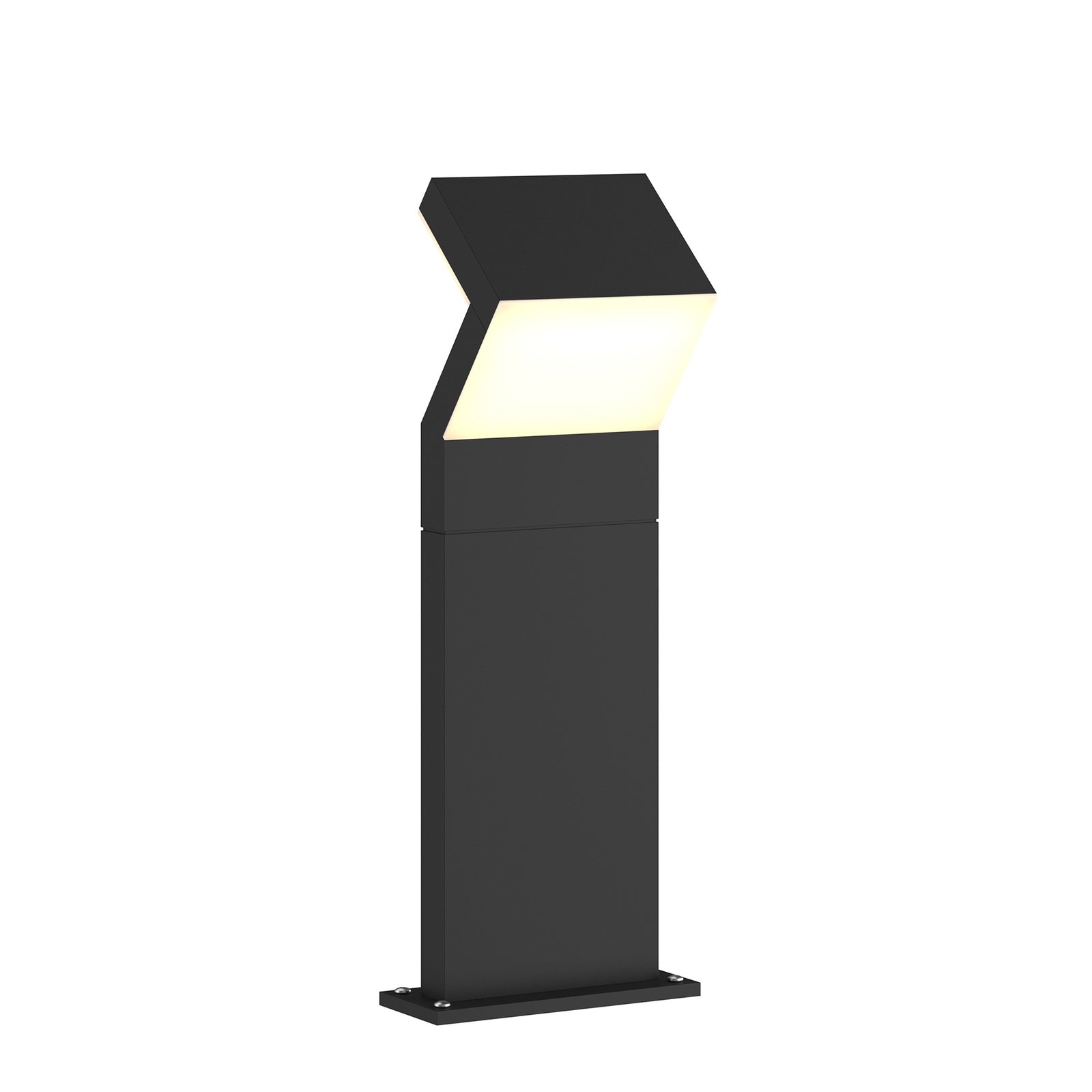 Arcchio Havin -LED-pollarivalaisin, tummanharmaa