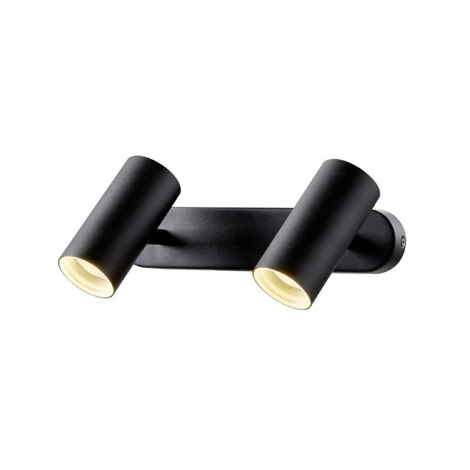 SLV Reflektor sufitowy LED Noblo, czarny, 3000 K, długość 24 cm