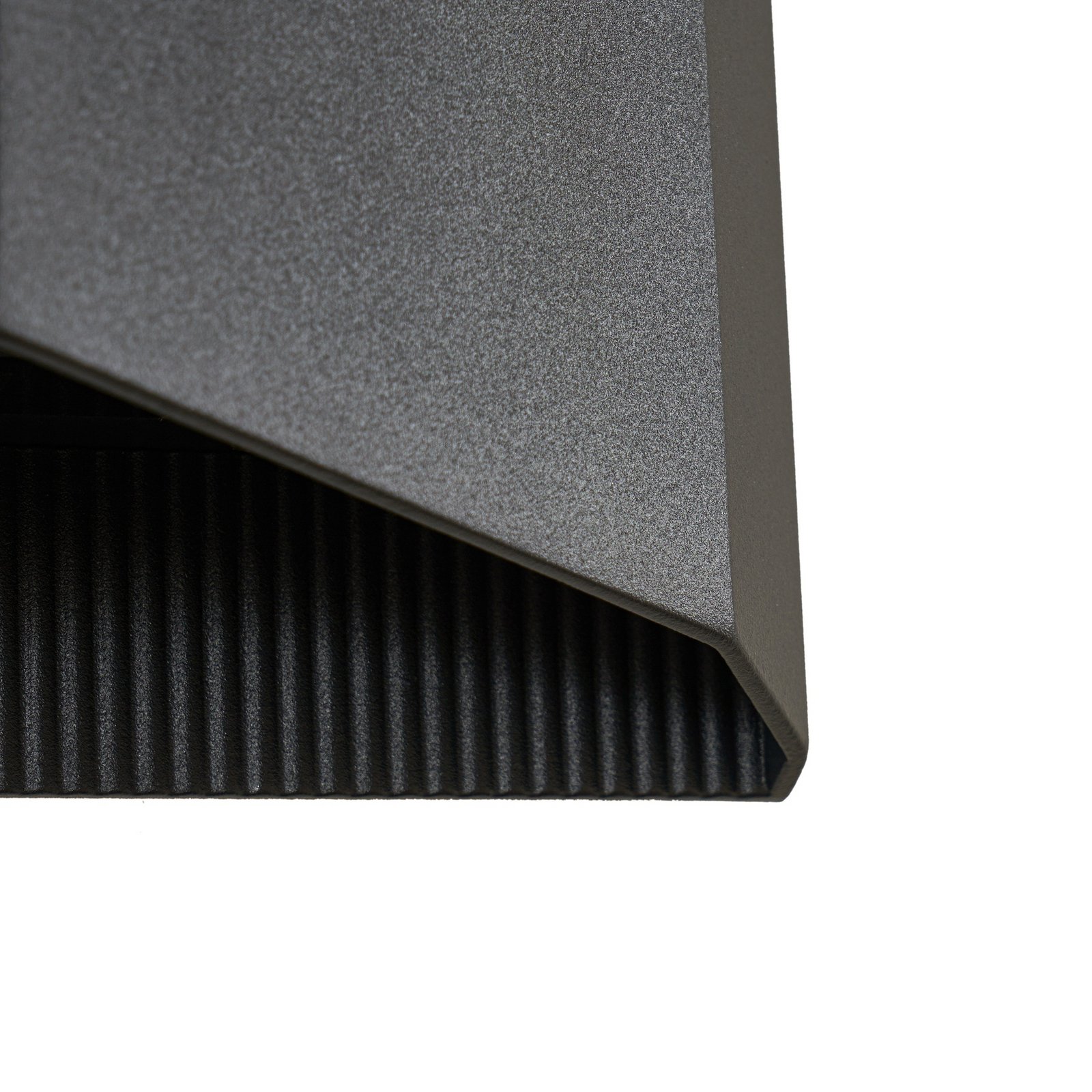 Anlira udendørs LED-væglampe, op og ned, IP65, sort - Lindby