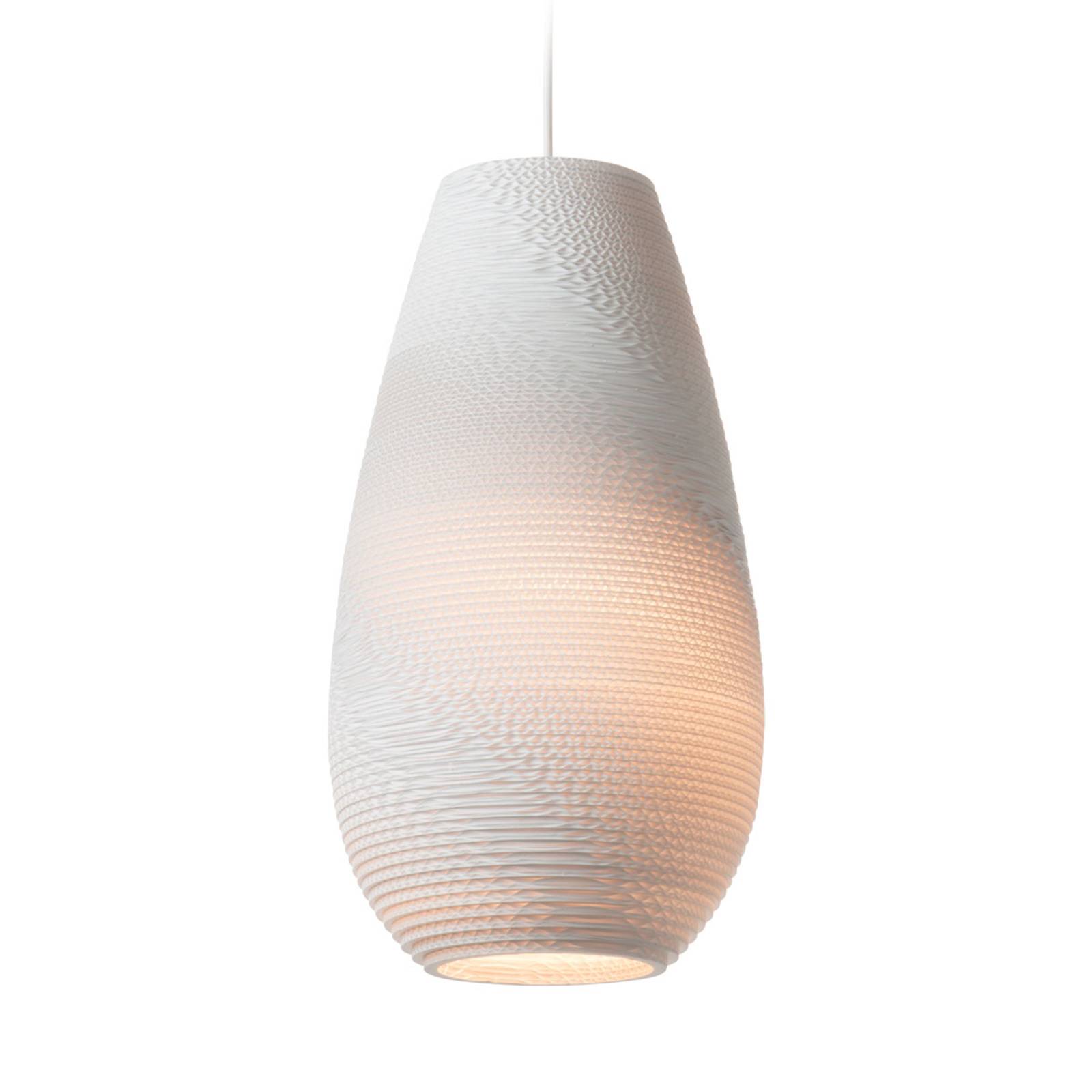 Lampa wisząca Drop Pendant White 25 cm