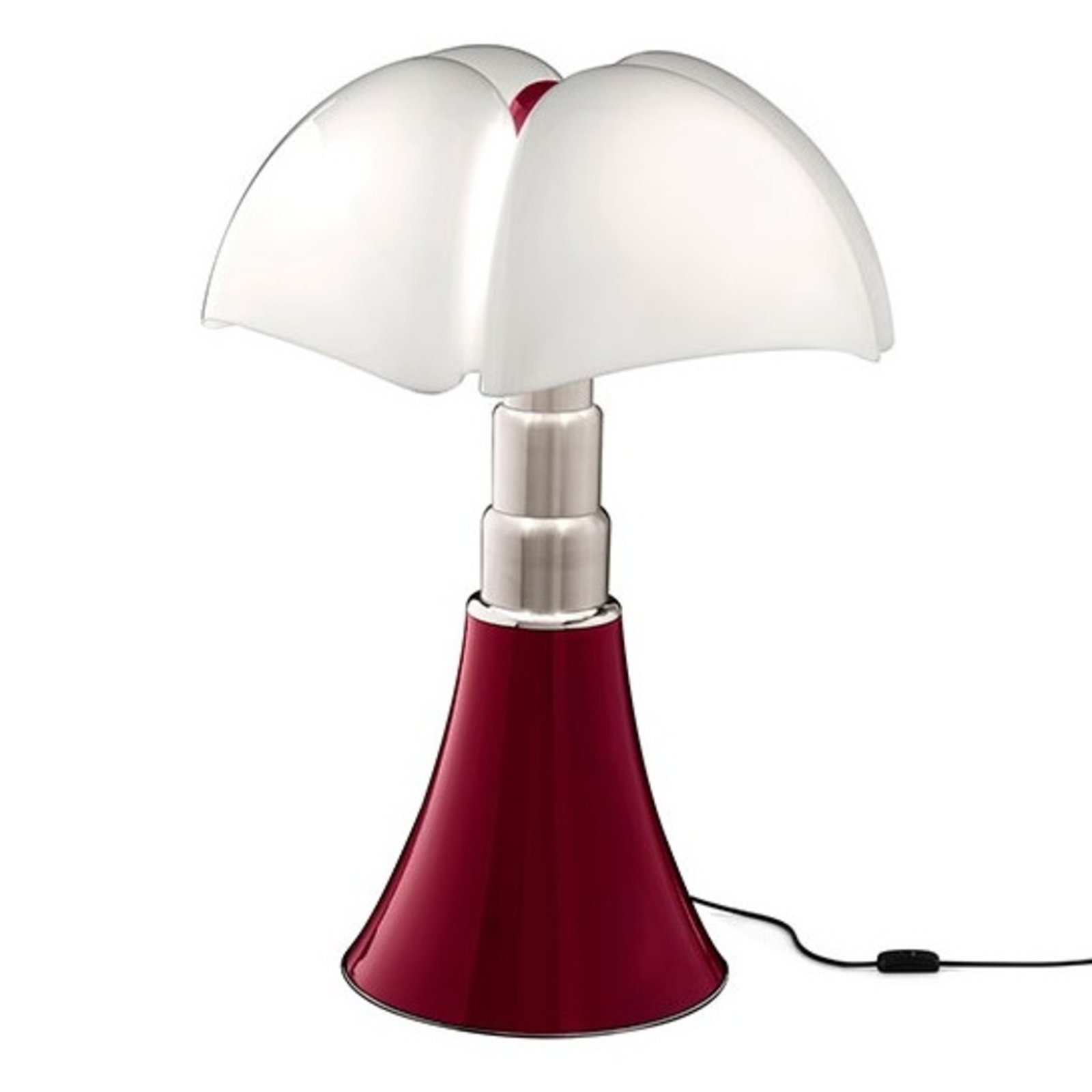 Pipistrello Lampă de Masă Purple Red - Martinelli Luce