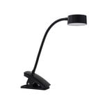 Maori LED Portable Taffellamp w/Klem Zwart - Lindby