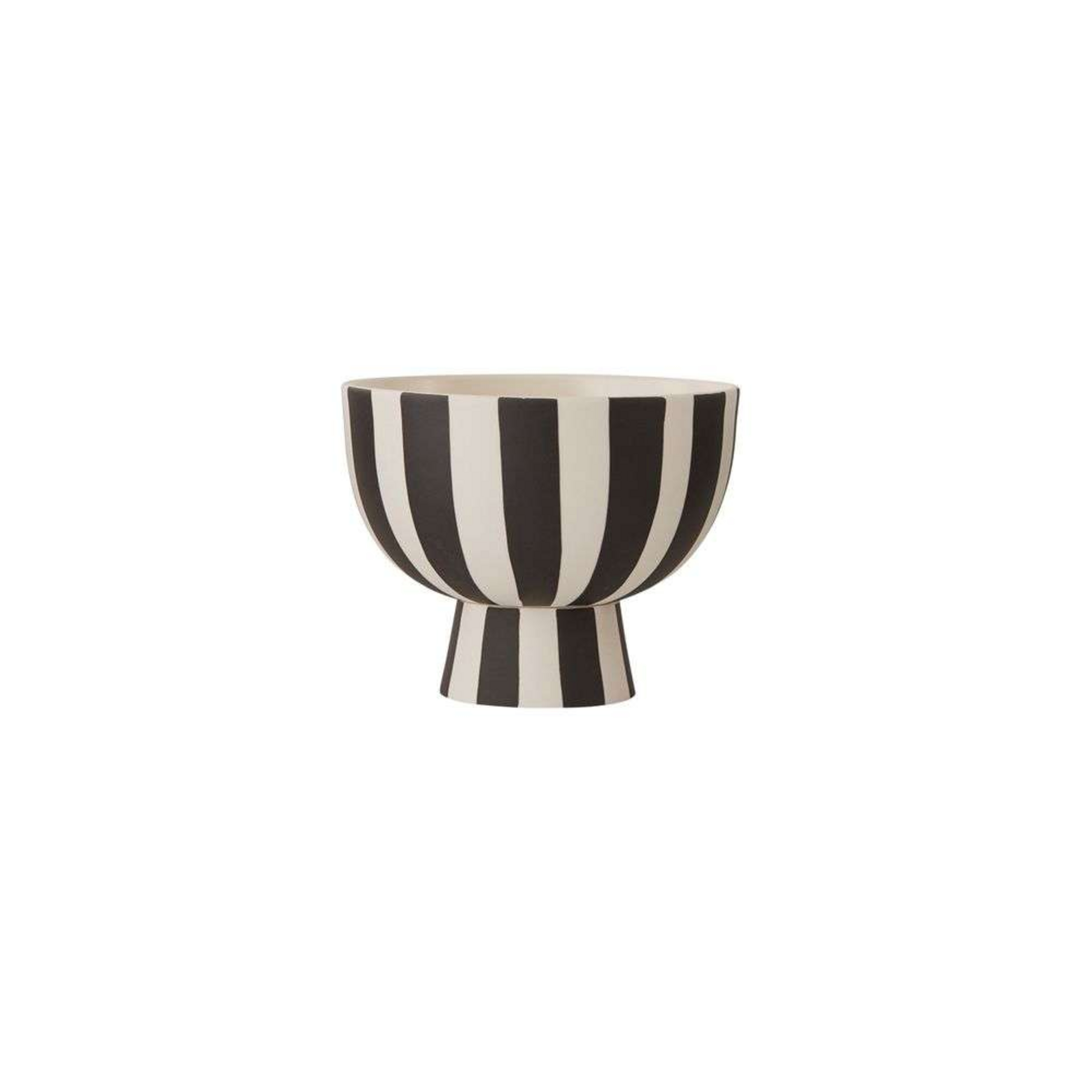 Toppu Kom Mini White/Black - OYOY Living Design