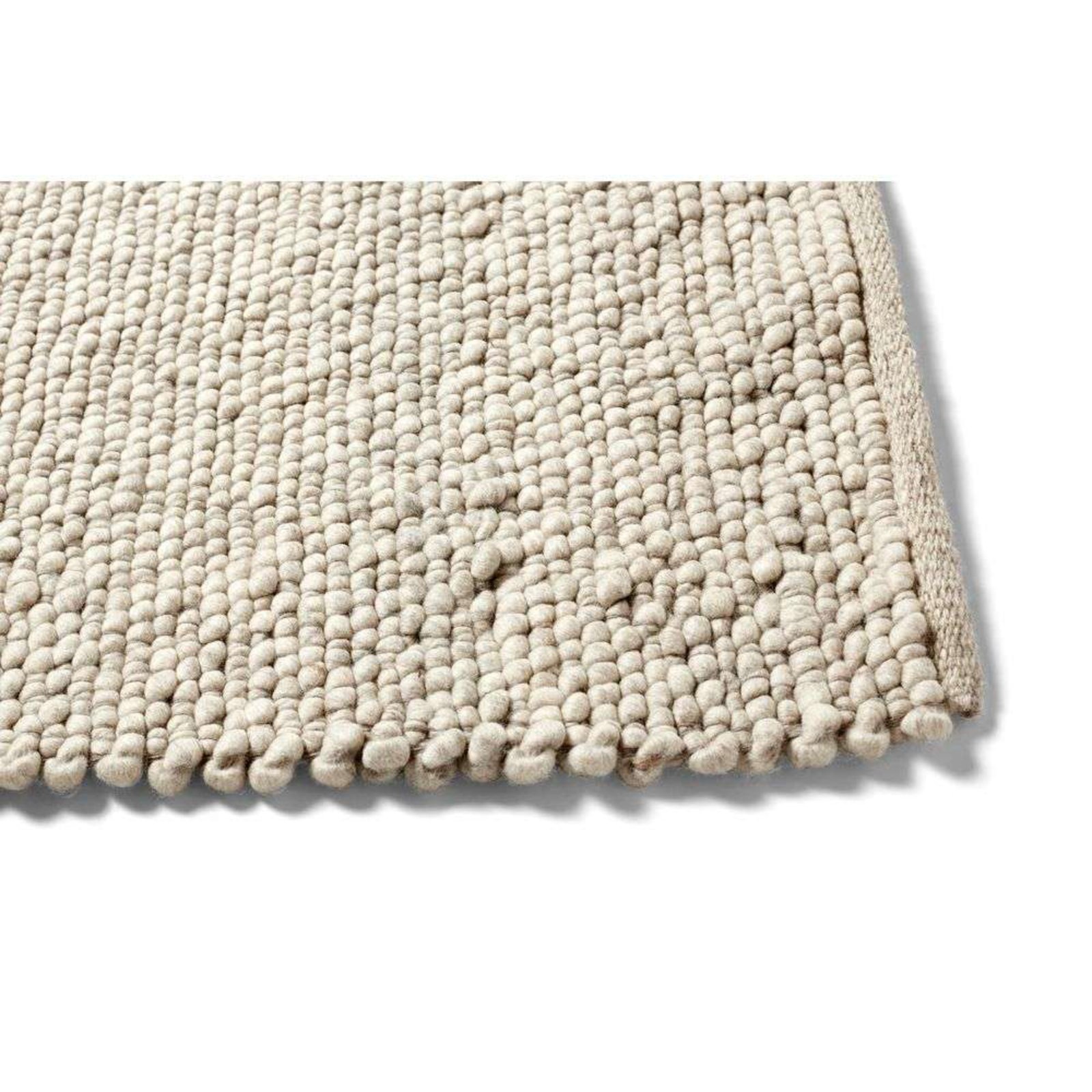 Peas Random Rug 170x240 Soft Grey - Hay