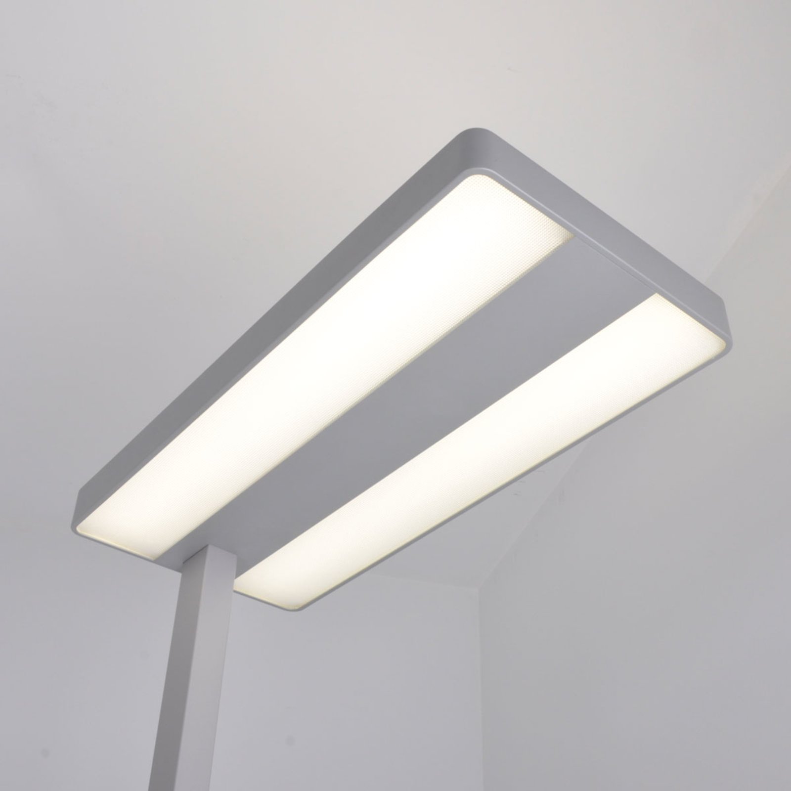 Logan Lampadaire Silver/White - Arcchio