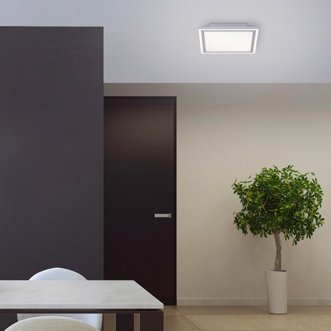 Plafonnier LED Edging, tunable white, carré