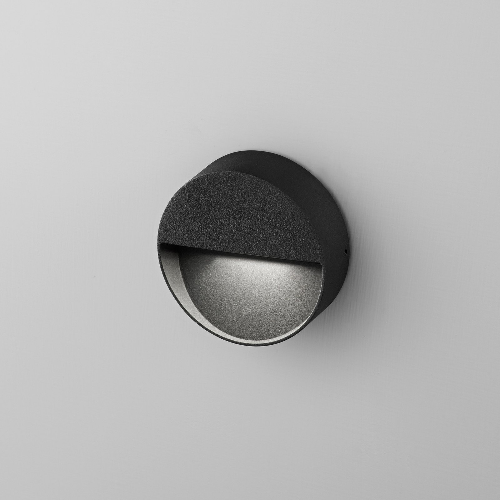 EGG DLS LED wall light Vigo, IP54, aluminium