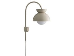 Butterfly Wall Lamp Matt Tan Grey - Frandsen