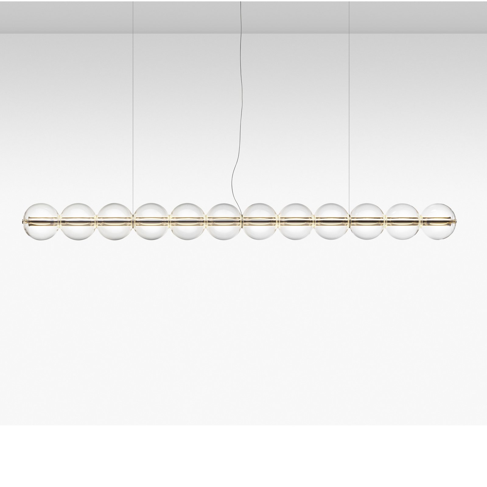 FLOS LED pendant light LUCE SFERICA S3, glass