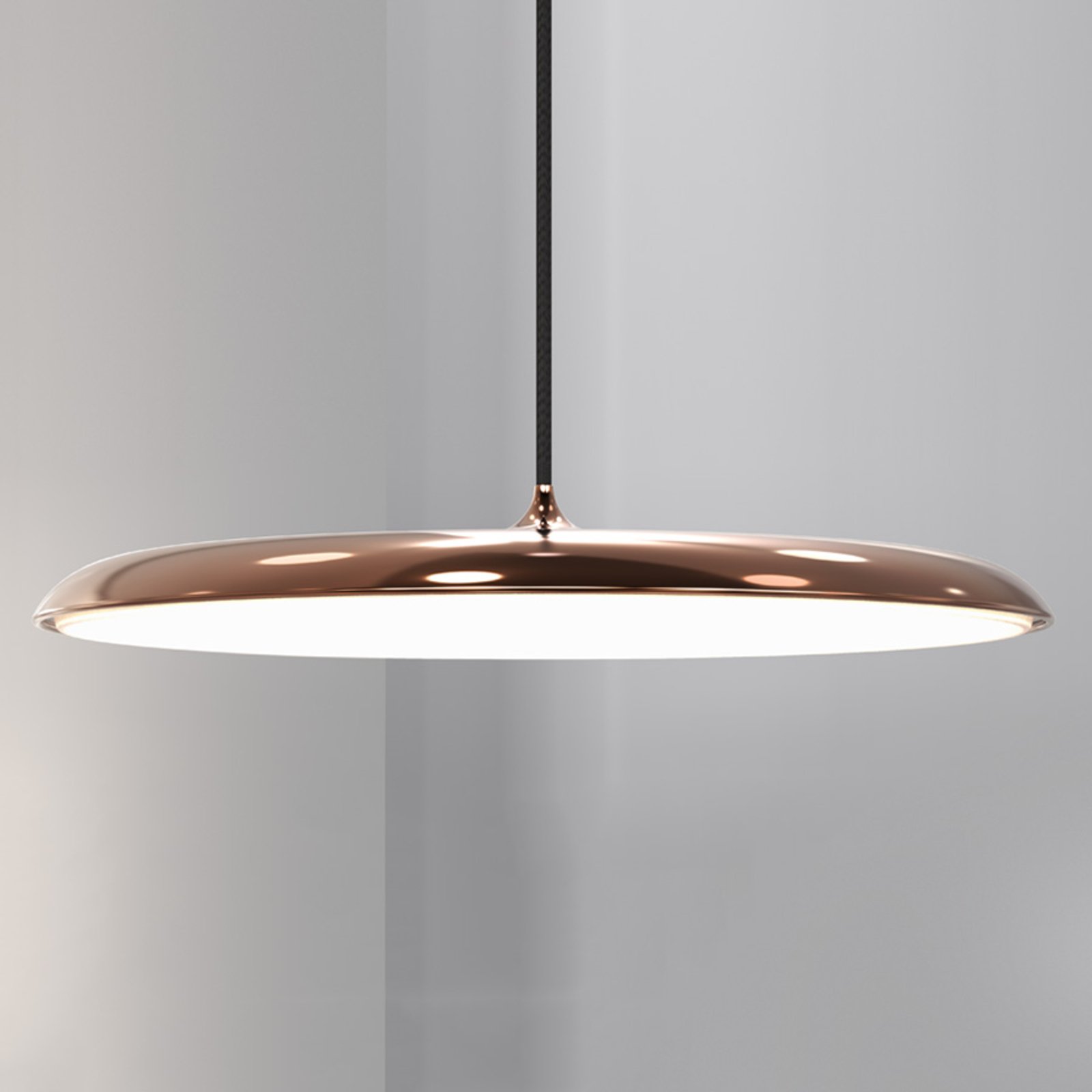 design for the people,LED Pendelleuchte Artist 40 | kupfer